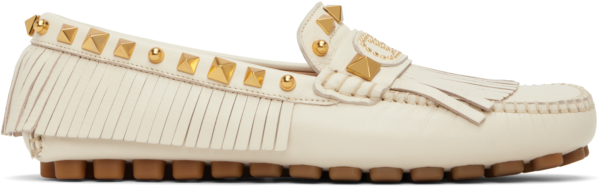 Off-White Plaster Caster Driver Loafers