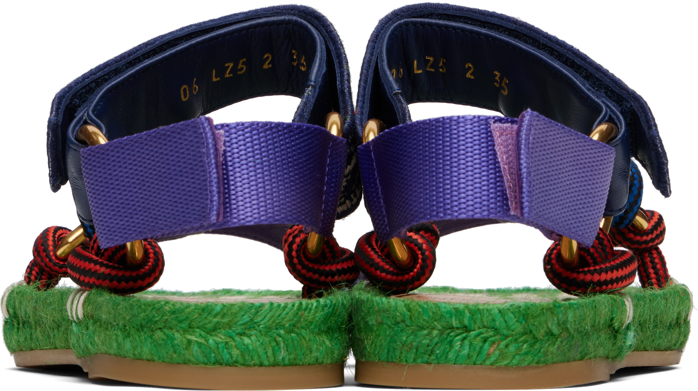 Shop Valentino Multicolor Lake Powell Sandals