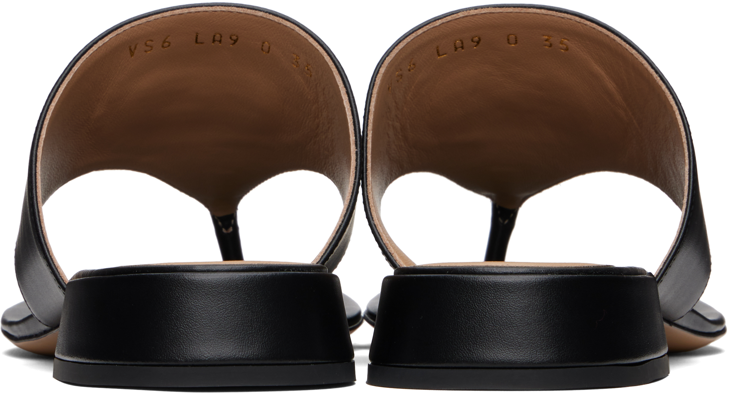 Valentino Vlogo Signature Leather Sandal