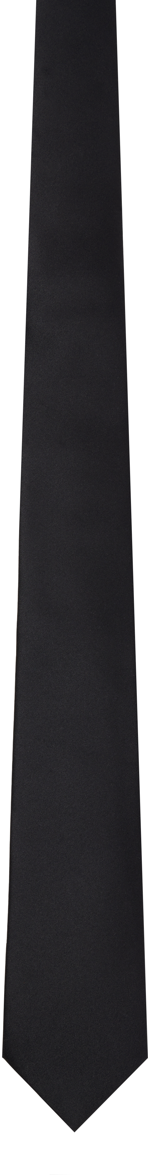 Black Silk Tie