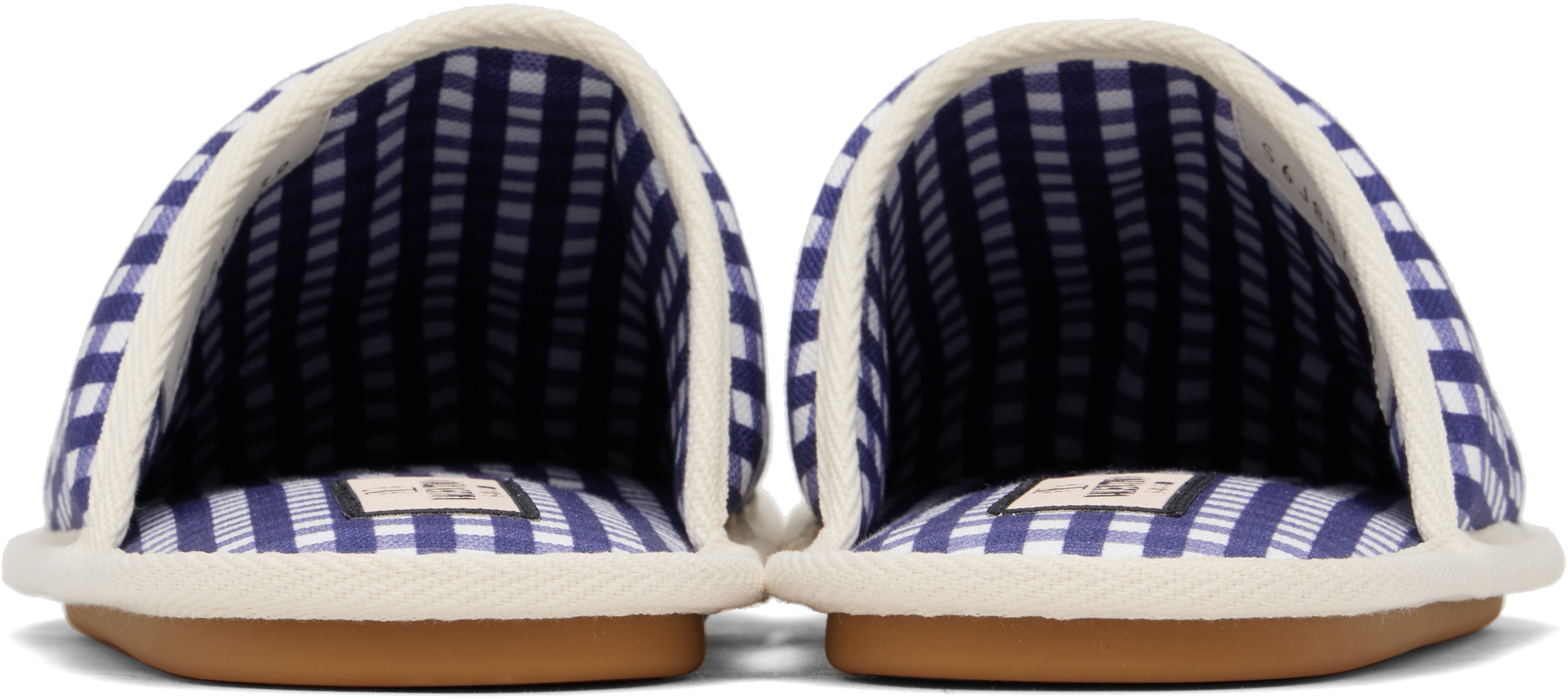 Valentino Printed Fabric Ta Chambre Slippers In Rg3 Ivry/brght Indig