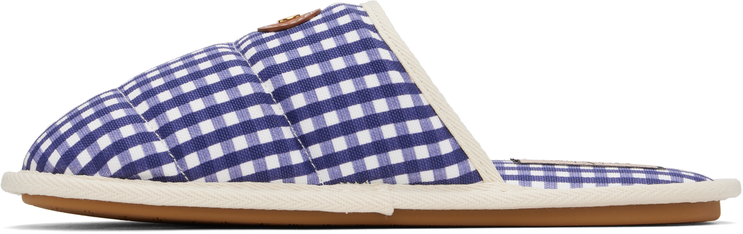 Valentino Printed Fabric Ta Chambre Slippers In Rg3 Ivry/brght Indig