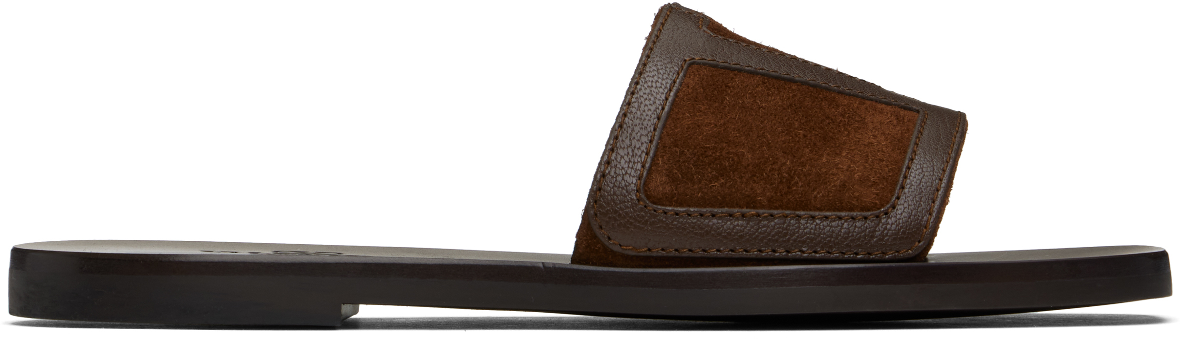 Valentino Garavani★ブラウン Viva Superstar サンダル Valentino Garavani Viva Superstar brown canvas slide sandal