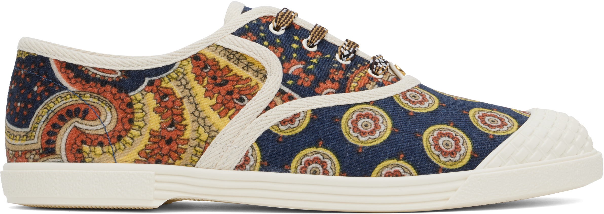 Valentino Garavani★マルチカラー Bay By Bay スニーカー Bay By Bay Sneakers In Voyage Imaginaire Fabric for Man in