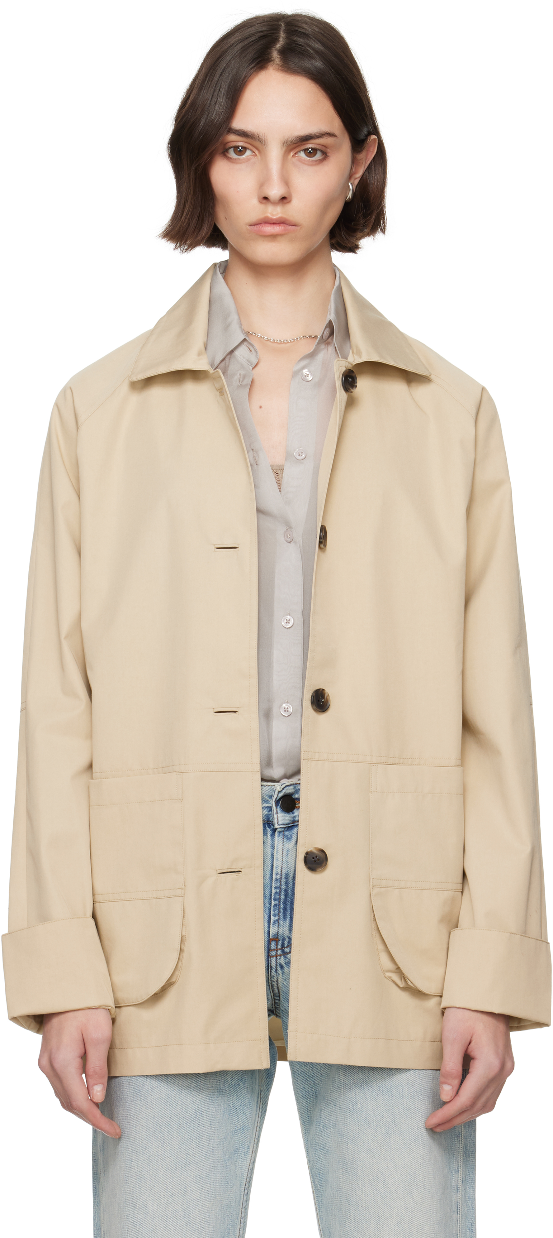 Kallmeyer Beige Lottie Field Jacket
