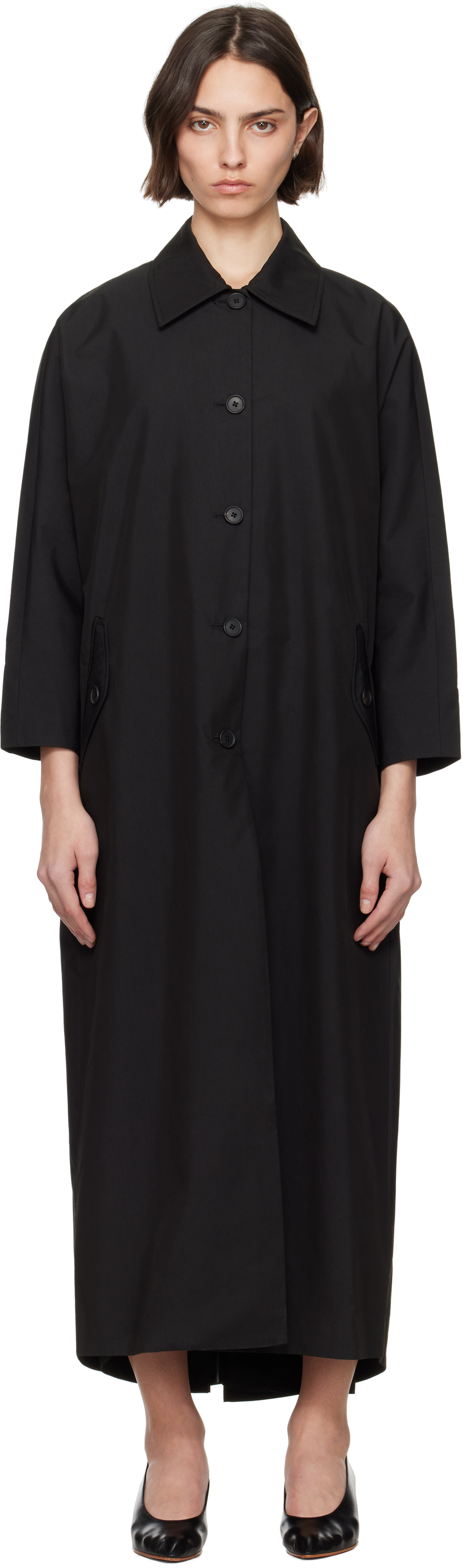 Kallmeyer Black Tavi Dinner Trench Coat
