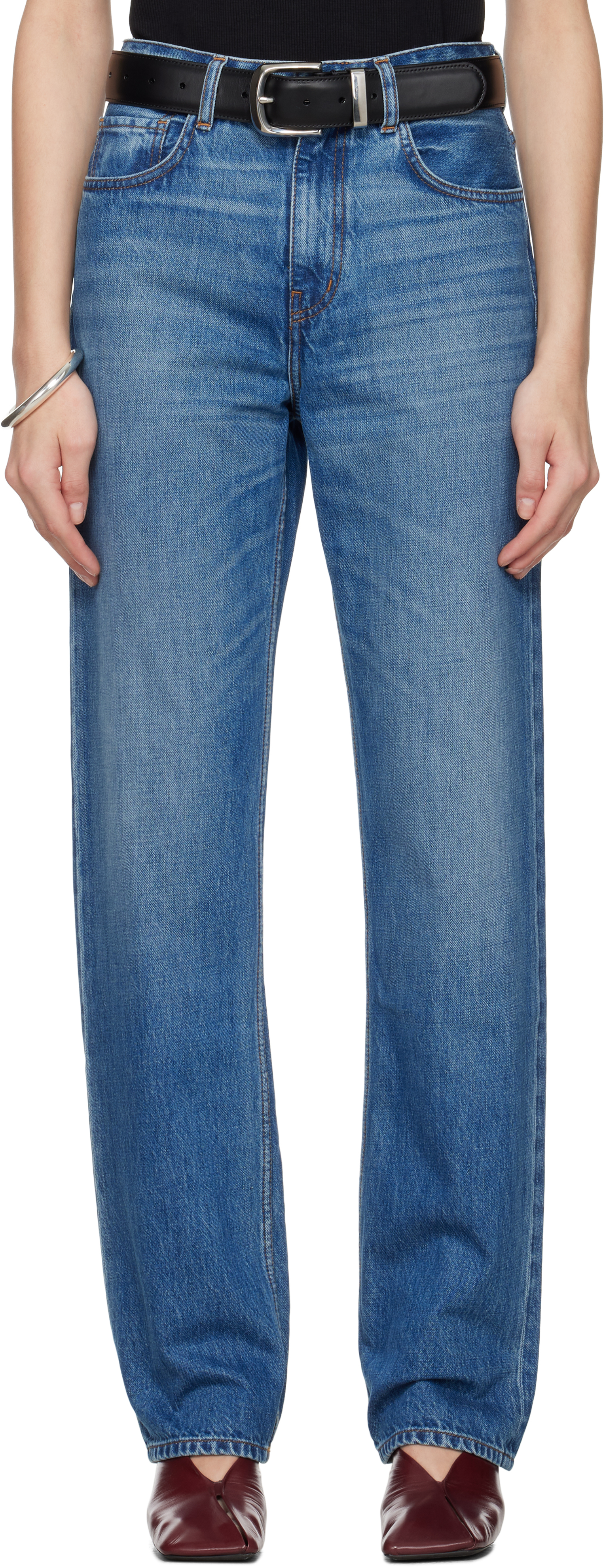 Kallmeyer Blue Farah Classic Bootcut Jeans