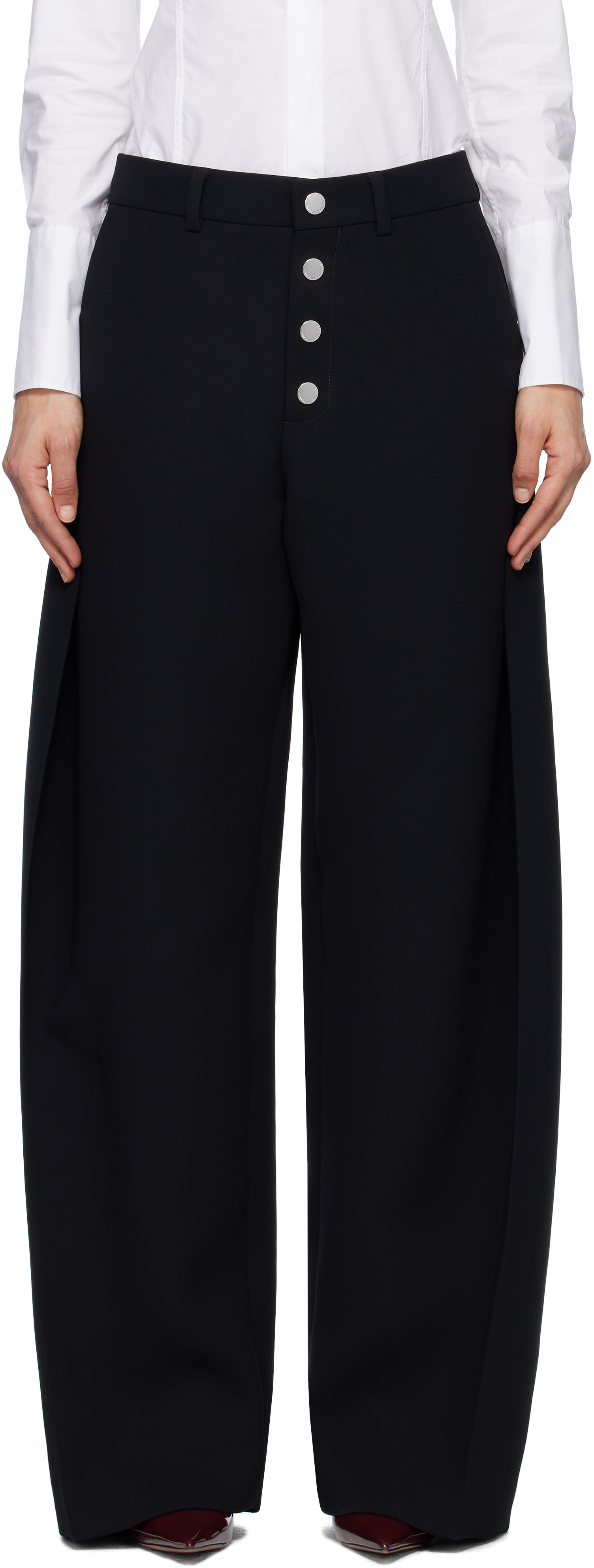 Black 
The Sculptural
 Trousers