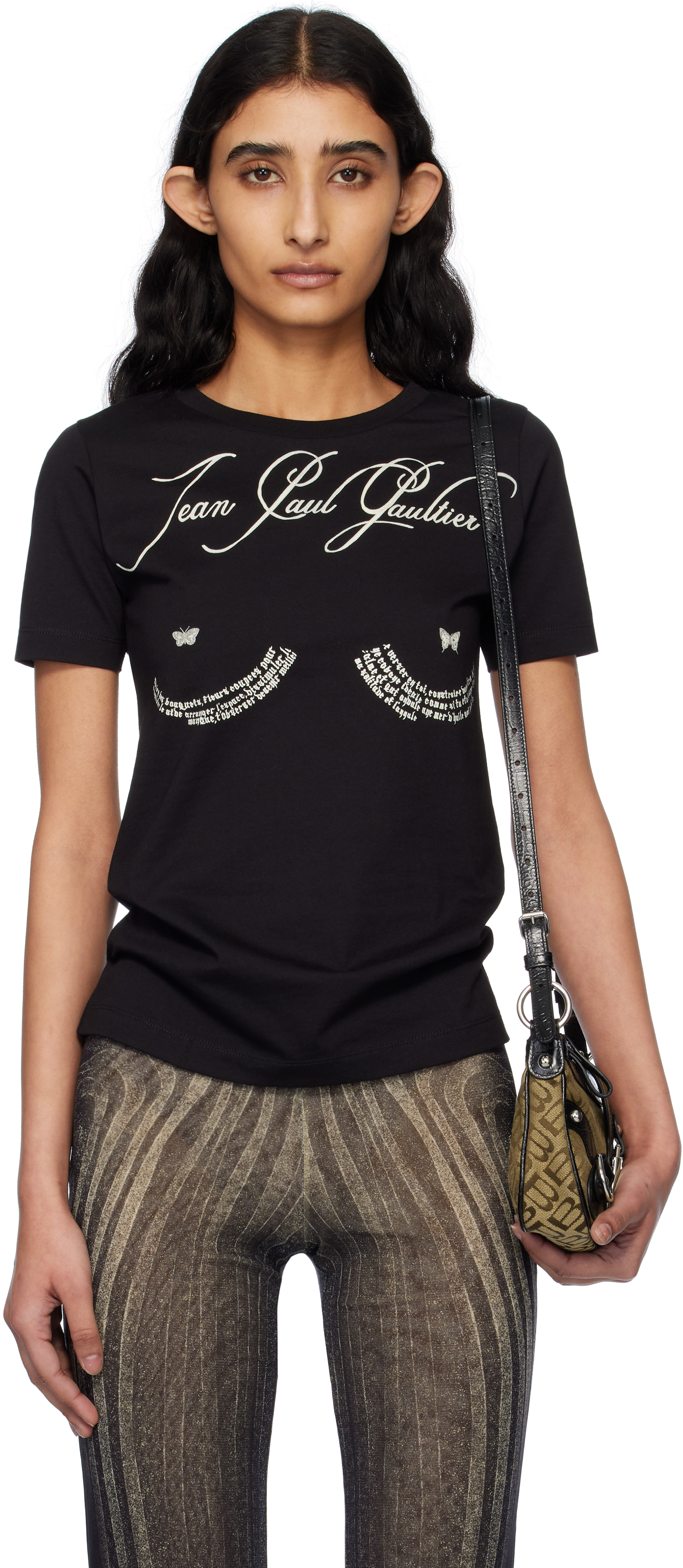 Black 'The Tattoo Poem' T-shirt