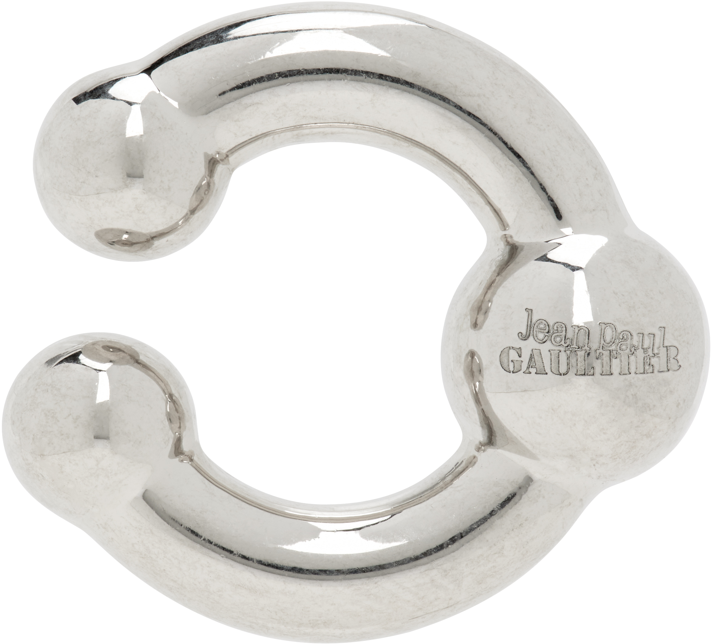 Silver 'The Piercing' Ear Cuff