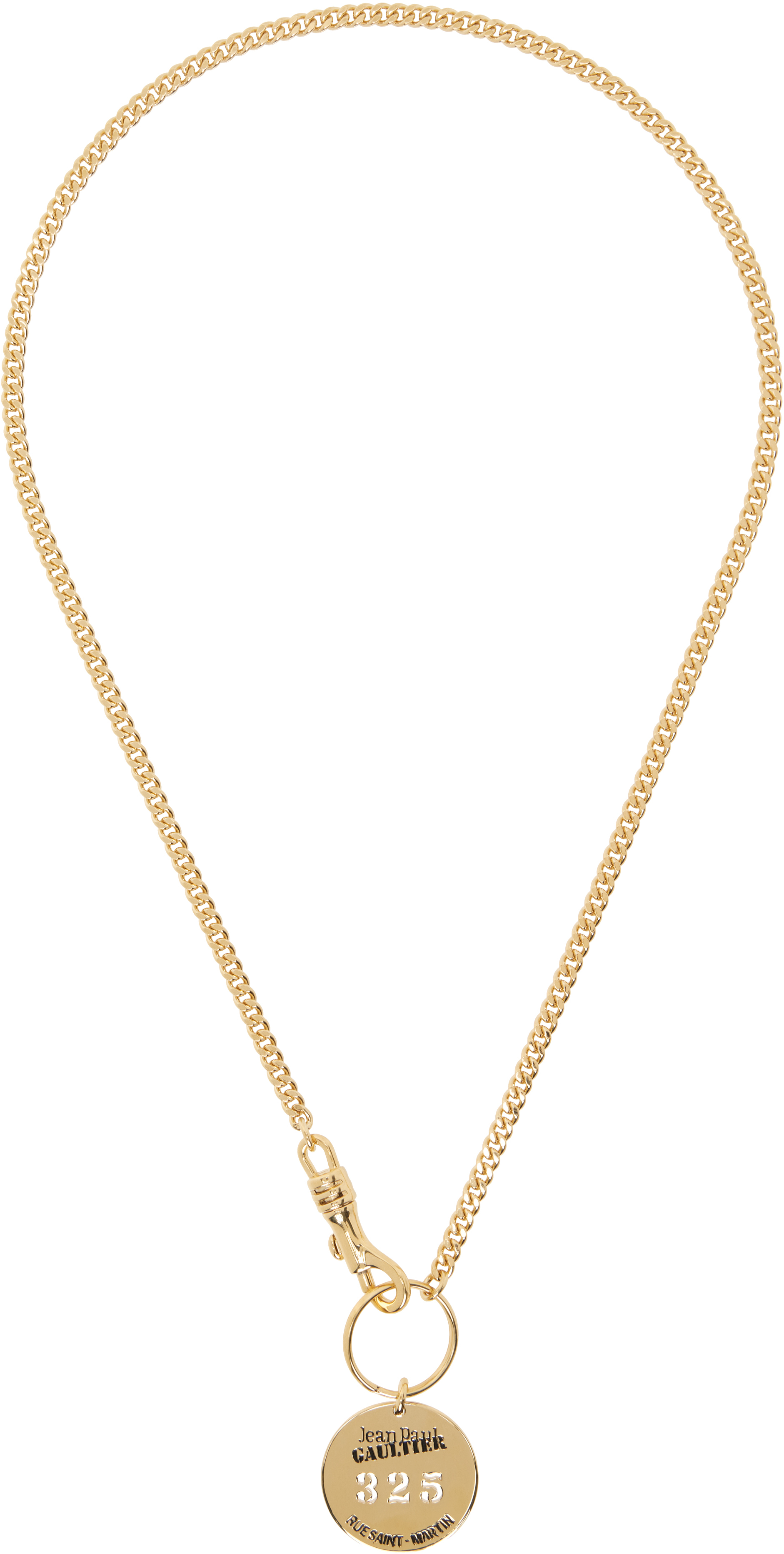 Gold '325' Necklace