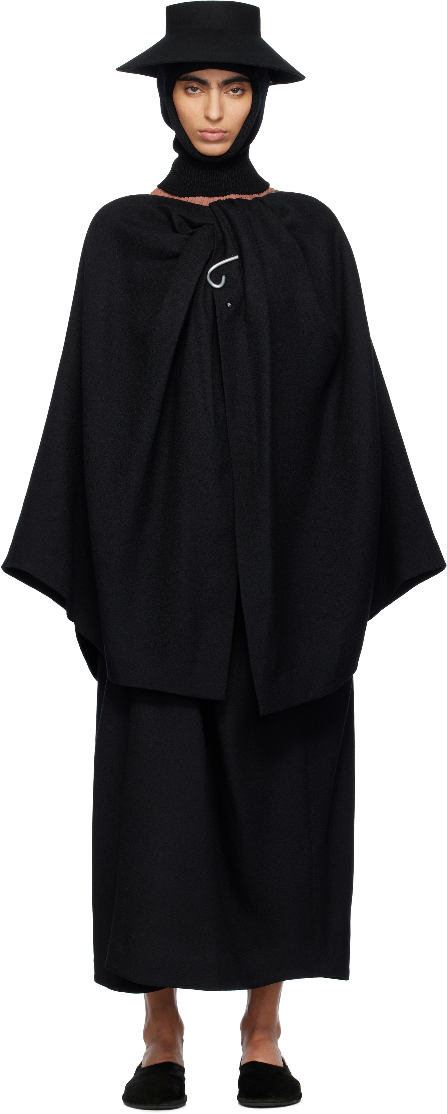 Issey Miyake Black Entwine Cardigan In 15 Black