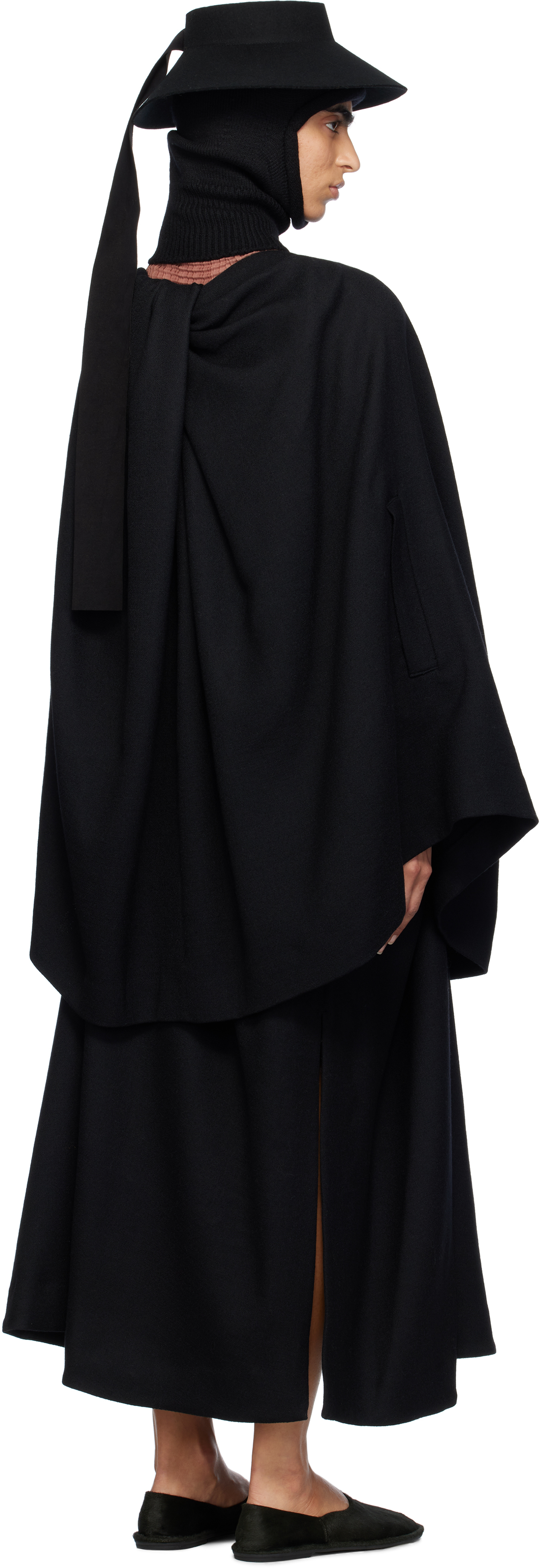 Issey Miyake Black Entwine Cardigan In 15 Black