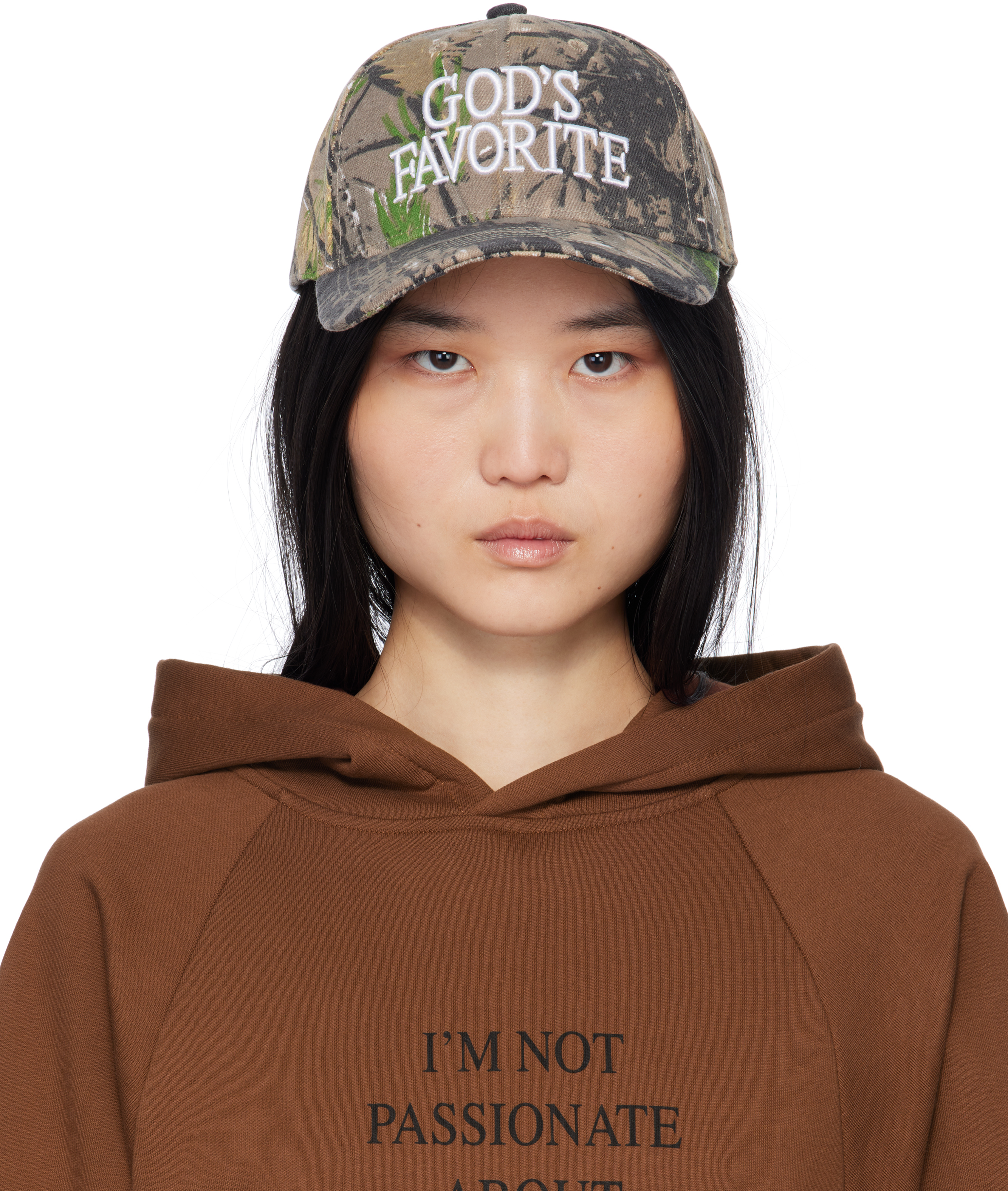 Khaki 'God's Favorite' Cap