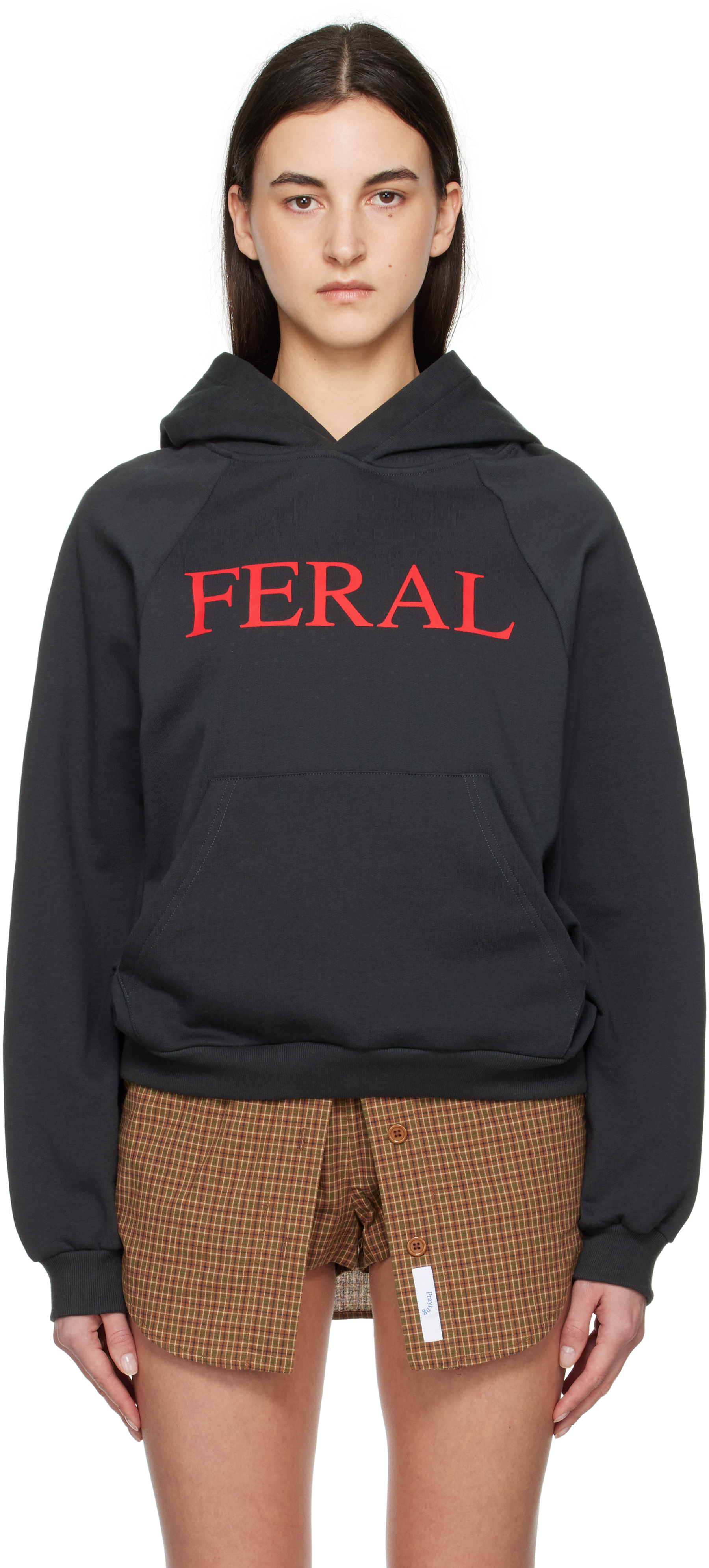 SSENSE Exclusive Black 'Feral' Hoodie