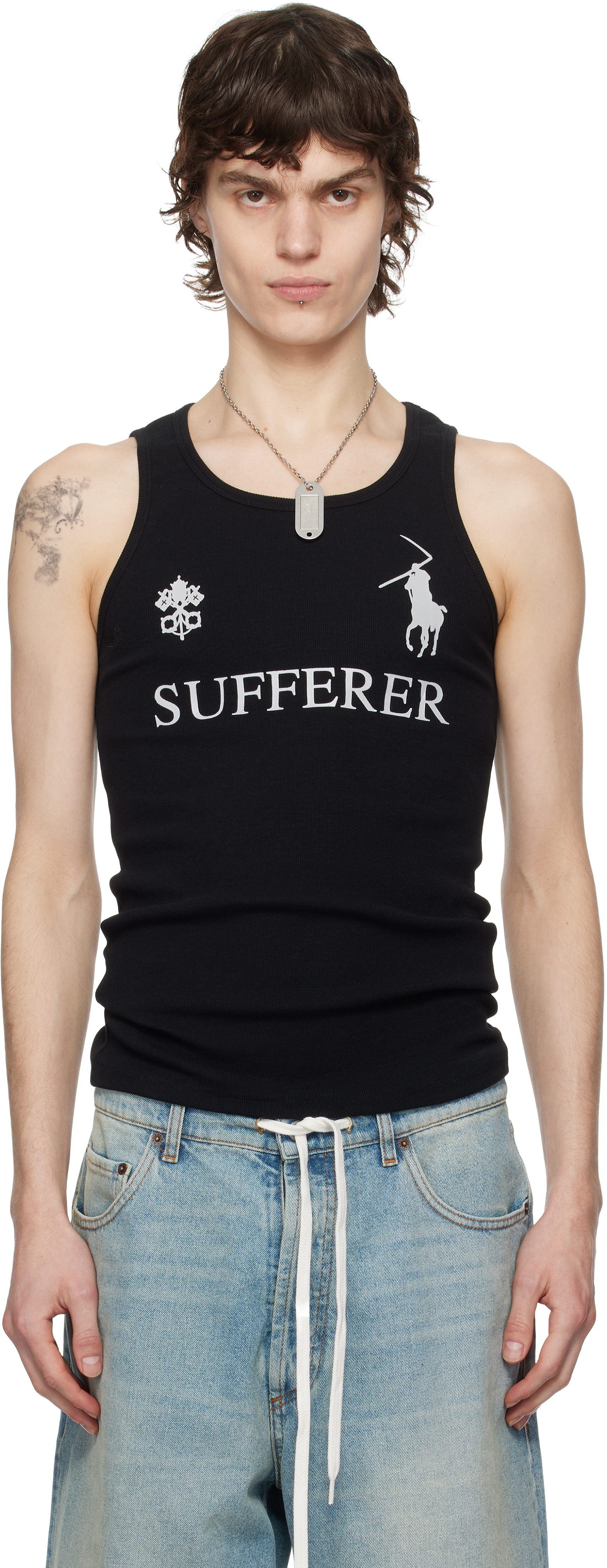 Black 
Sufferer
 Tank Top