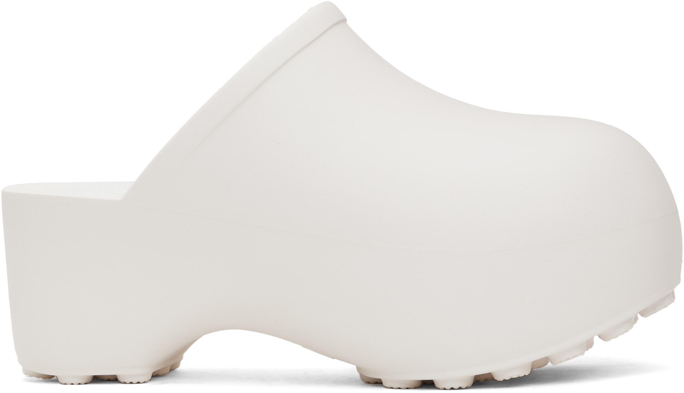 White 
Praying
 Clogs