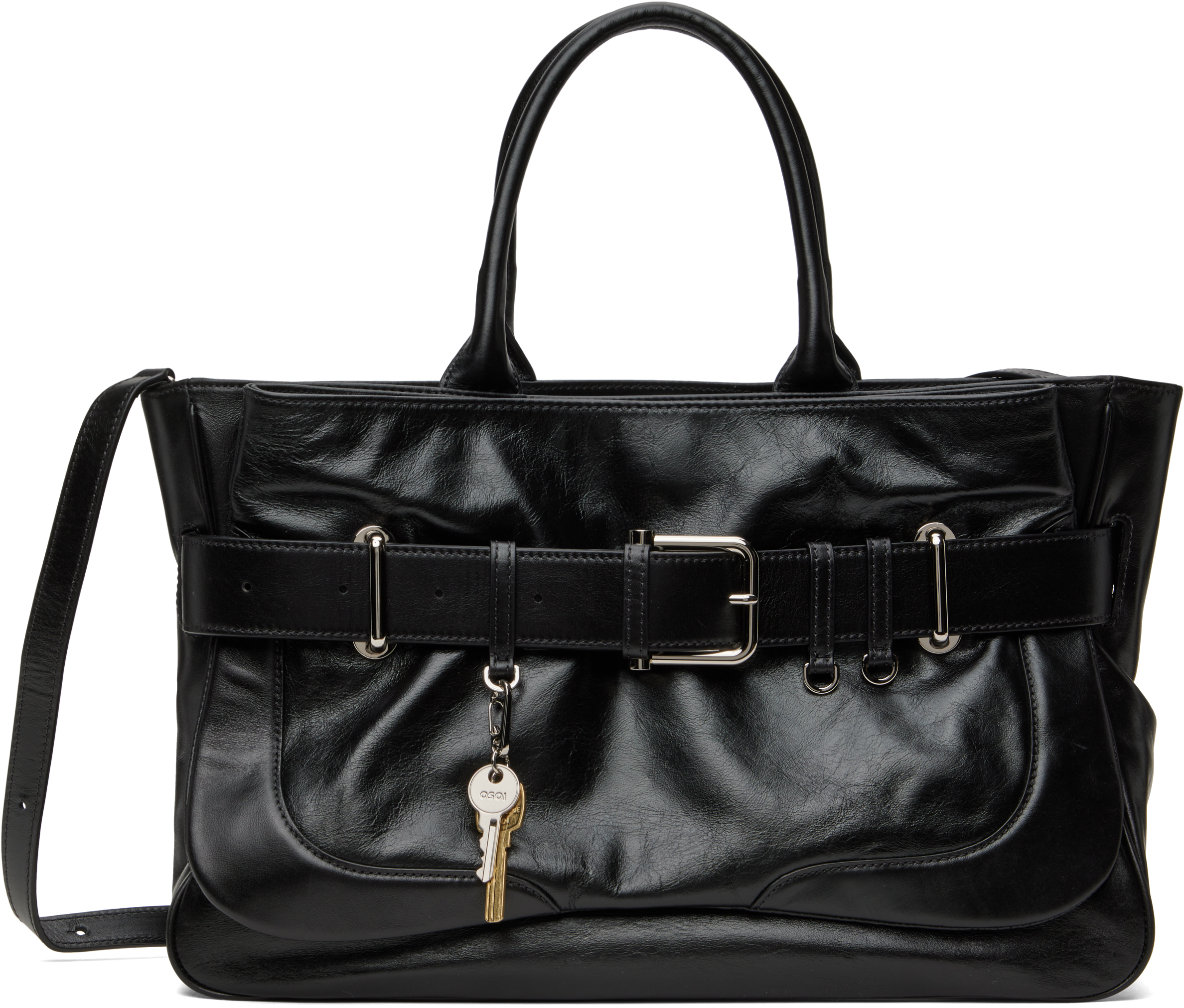 Black Brocle Tote