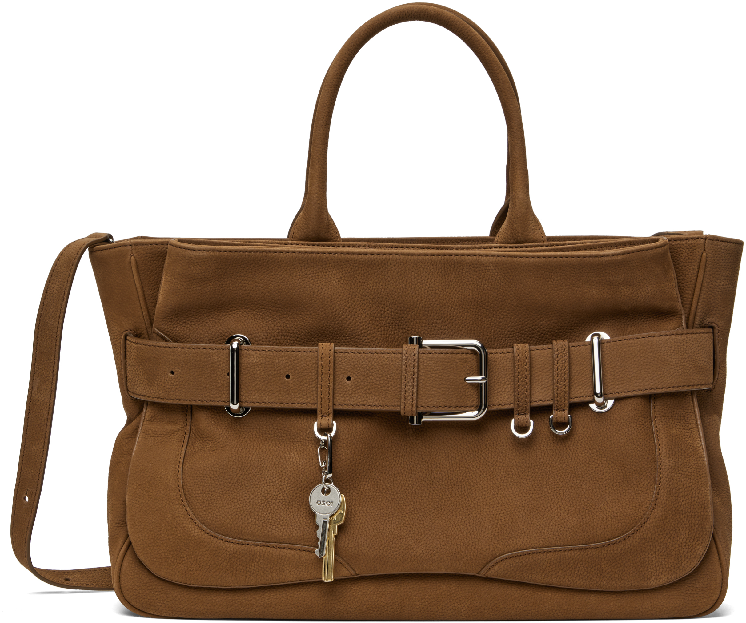 Brown Brocle Tote