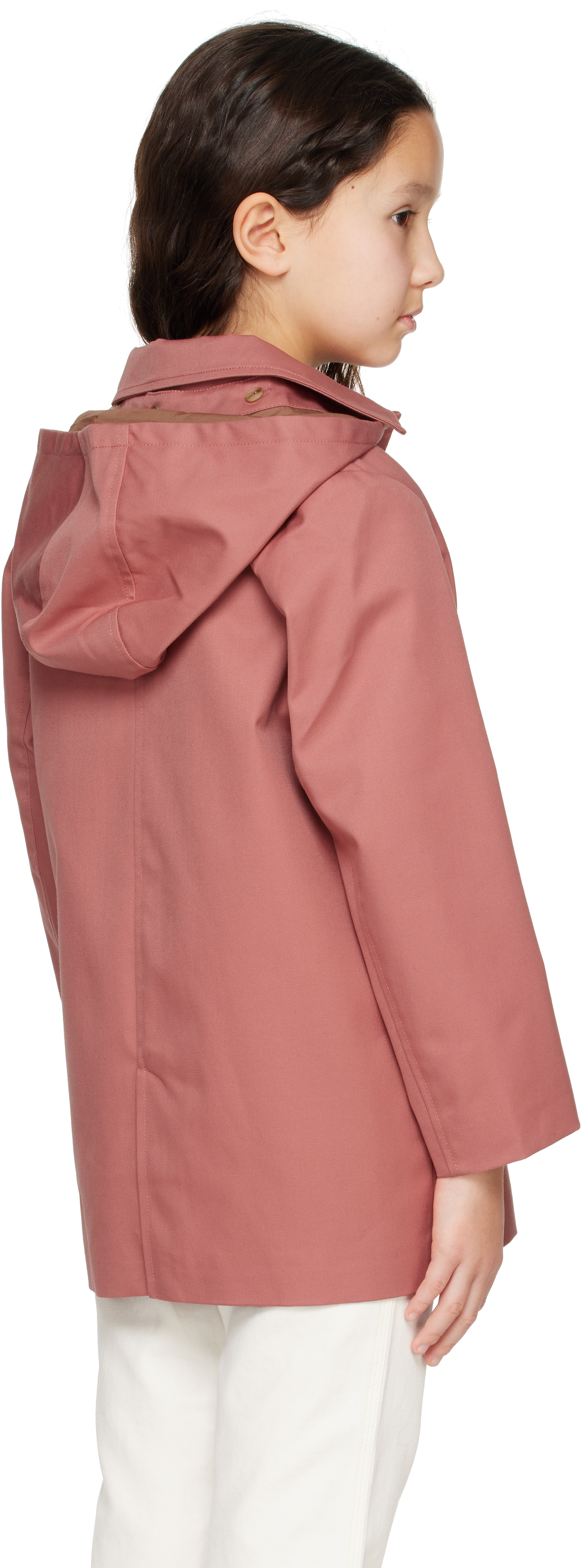 Bonpoint Enola Coat In 024a Rose Fane