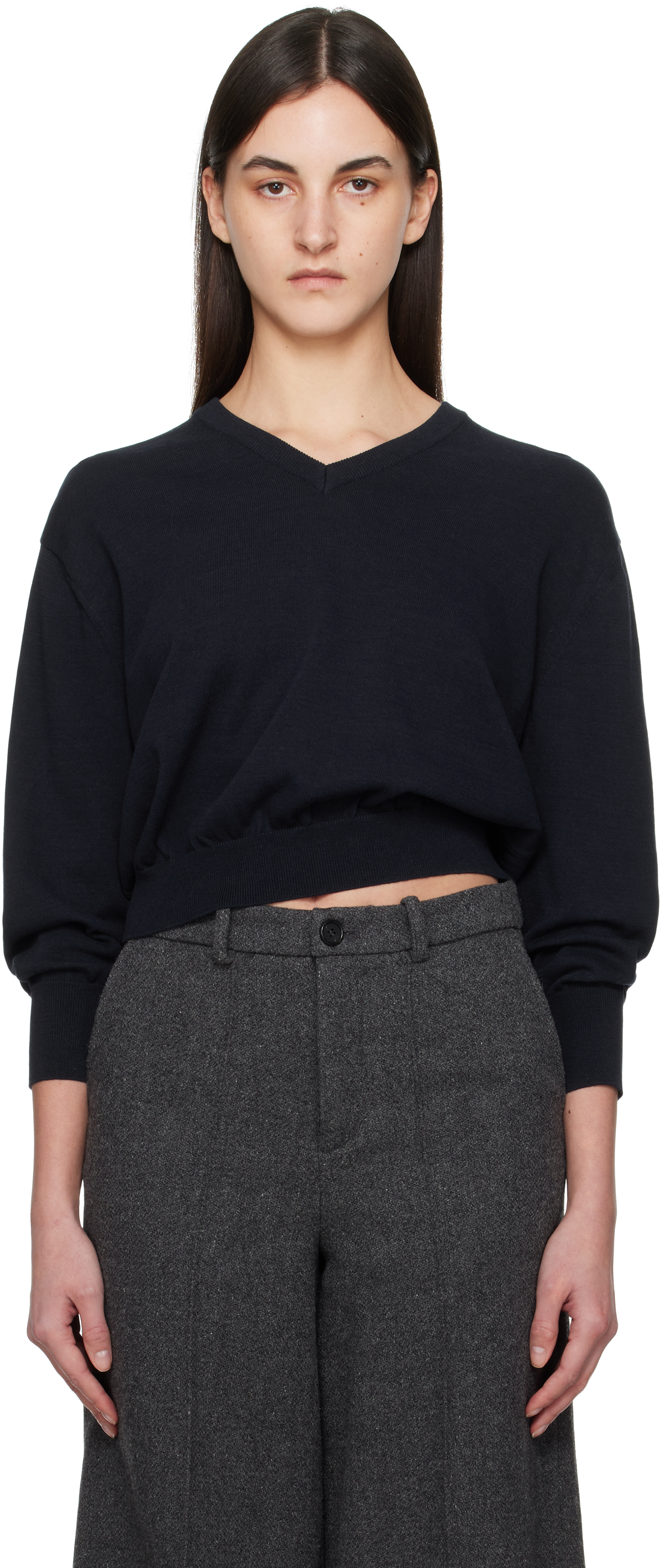 Off-White Pipley V-Neck Sweater