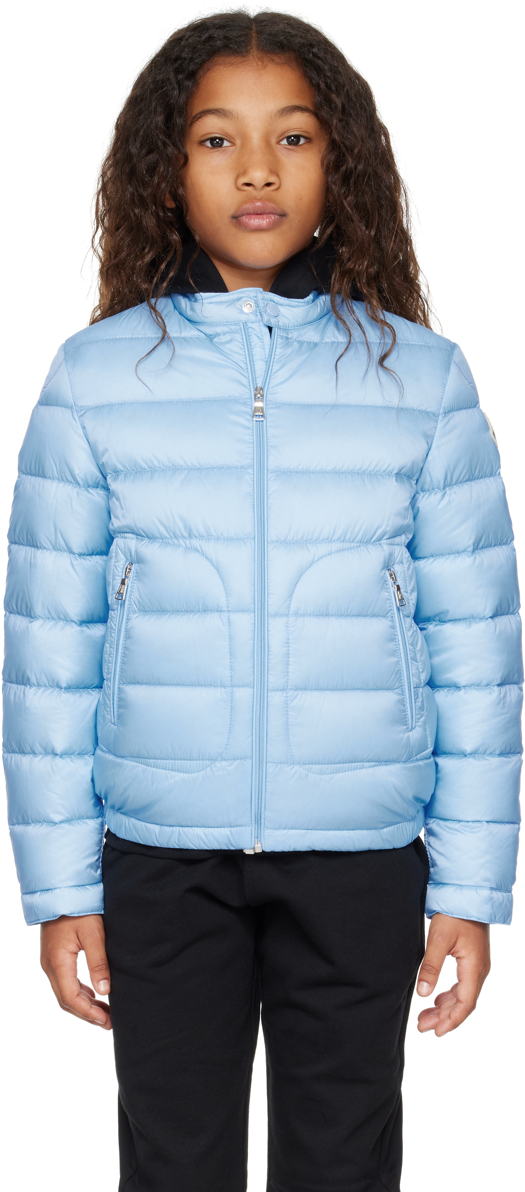 Big Kids Blue Acorus Packable Down Jacket