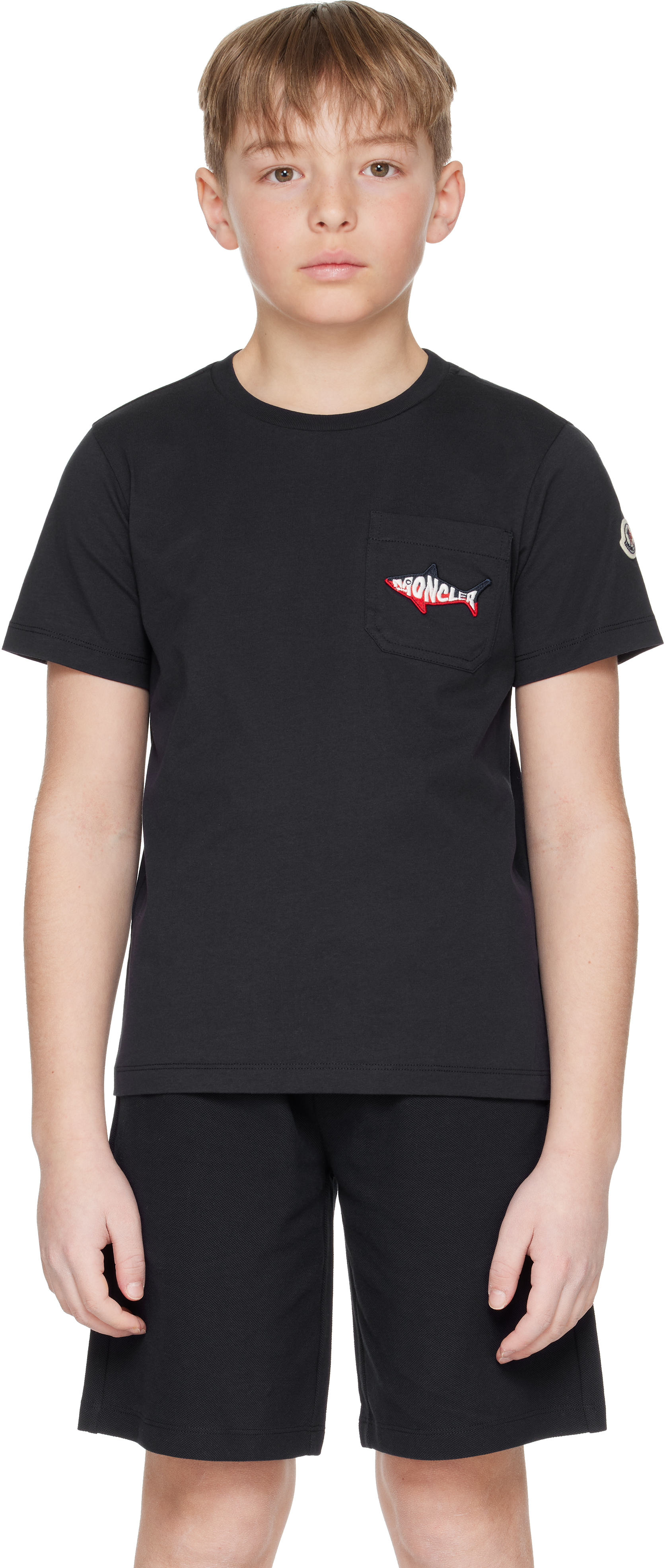 モンクレール キッズ 長袖ポロシャツ ハーフパンツ （MONCLER  