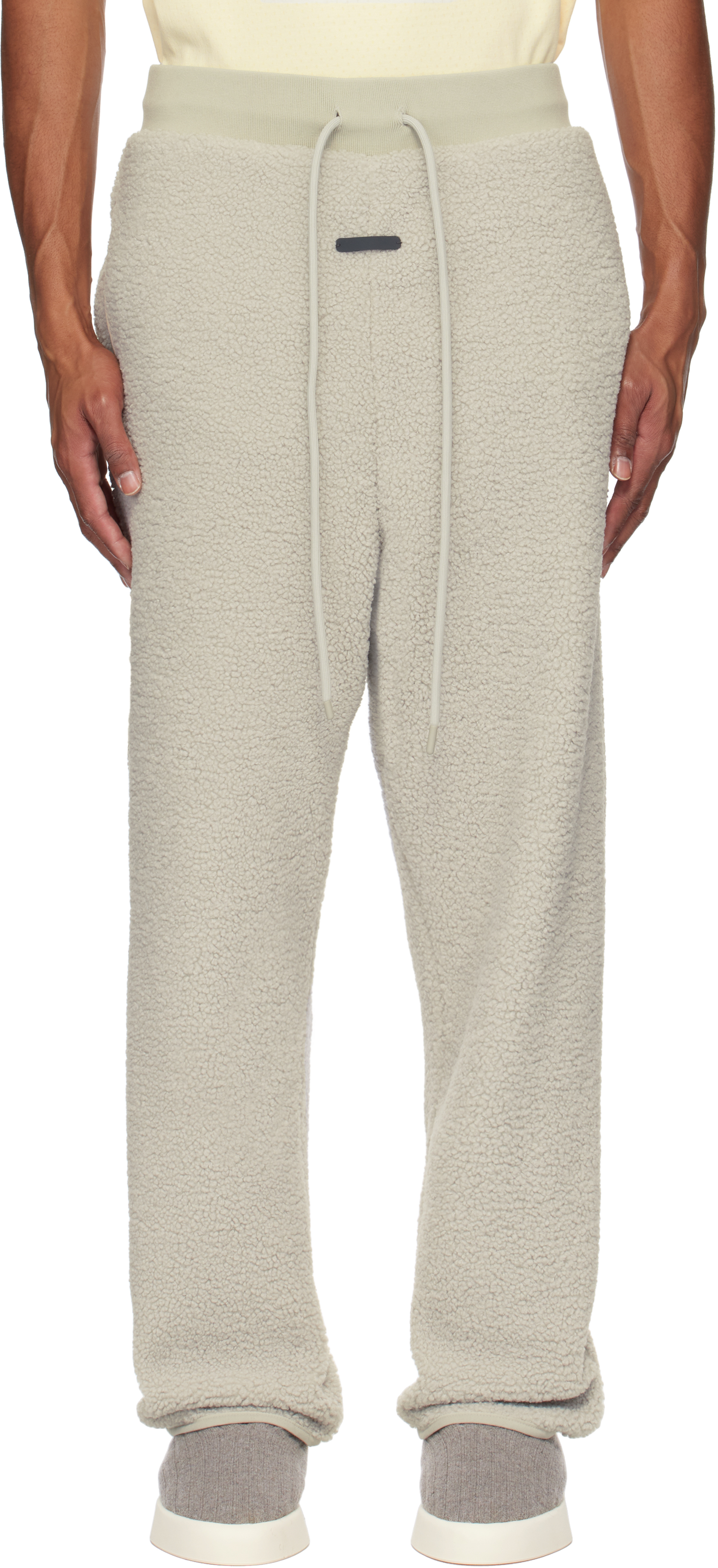 Gray adidas Originals Edition Polar Fleece Hike Sweatpants