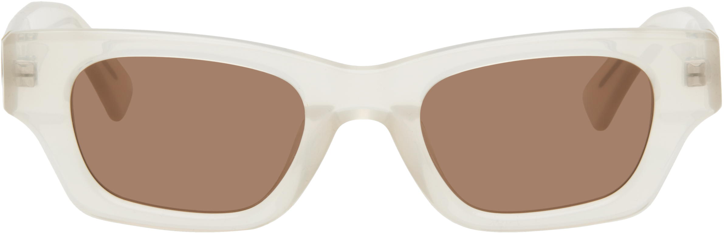 【関税込み】Ambush ベージュ Ray サングラス Beige Ray Sunglasses by AMBUSH on Sale