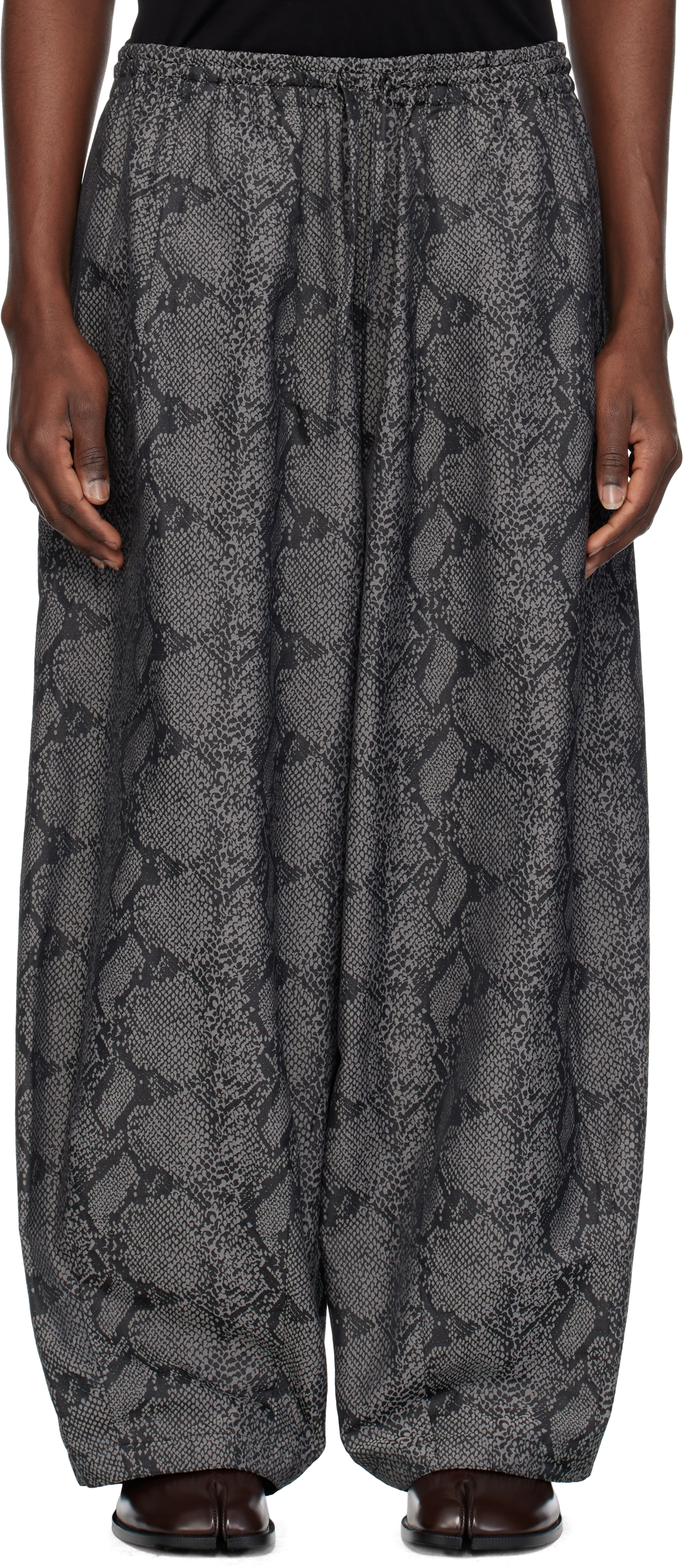 Gray H. D. Trousers