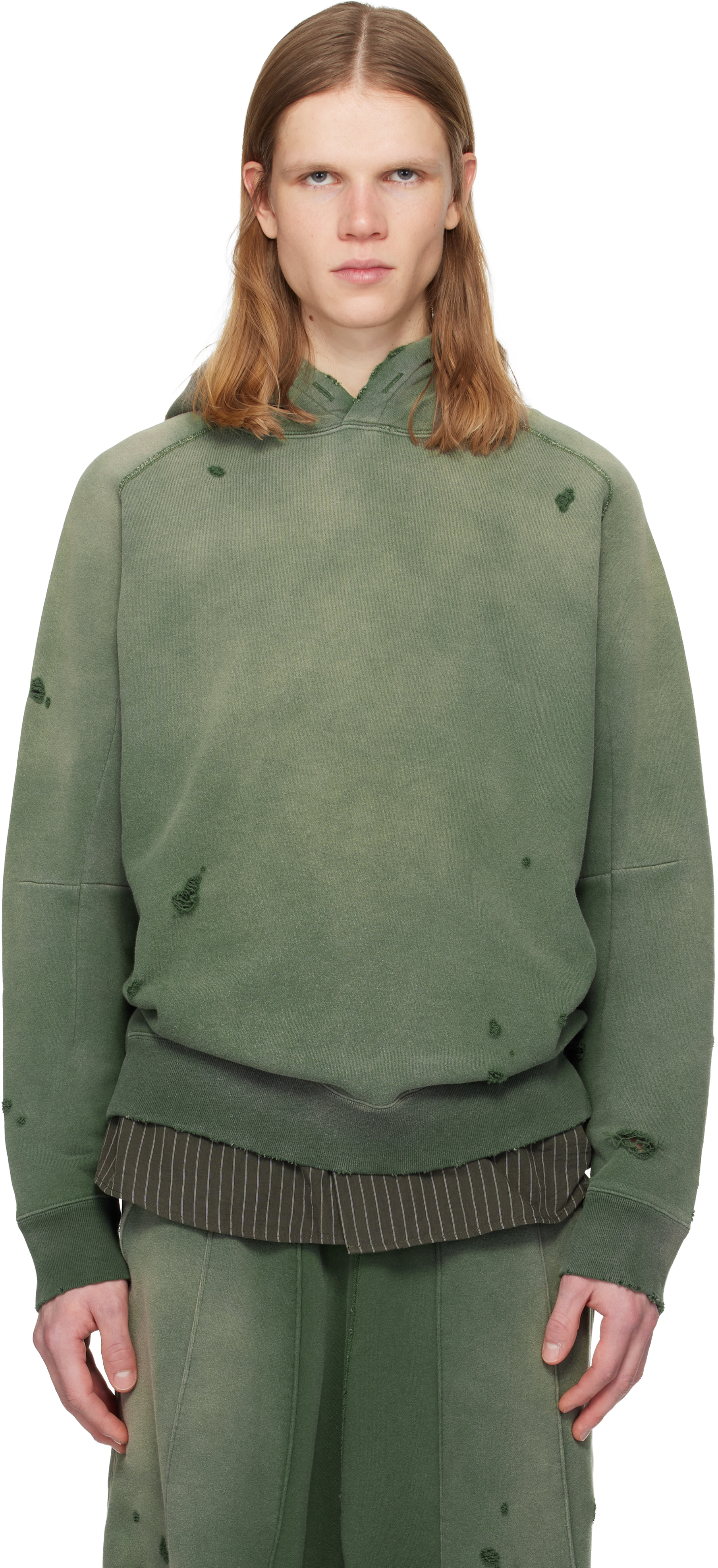 NEEDLES Green Darts Sweat Hoodie