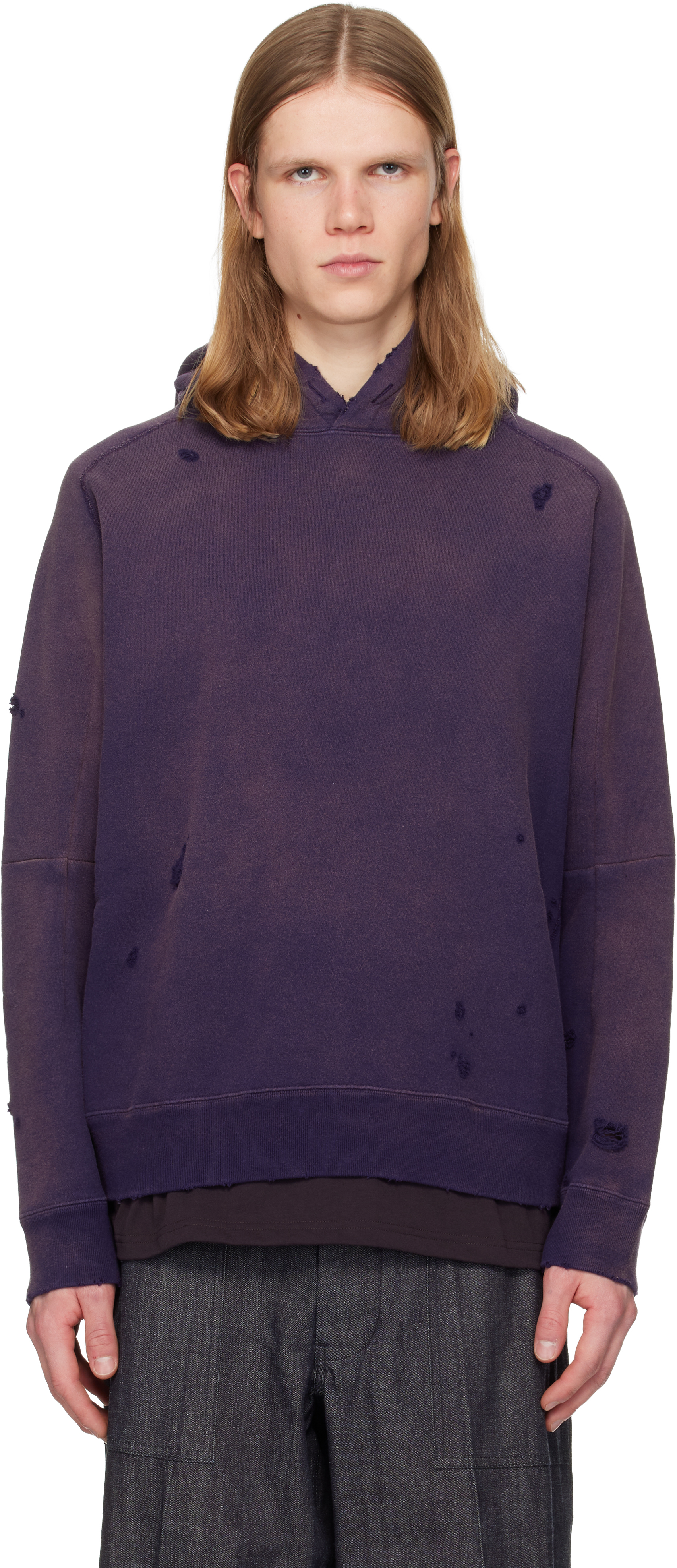 NEEDLES Purple Darts Sweat Hoodie