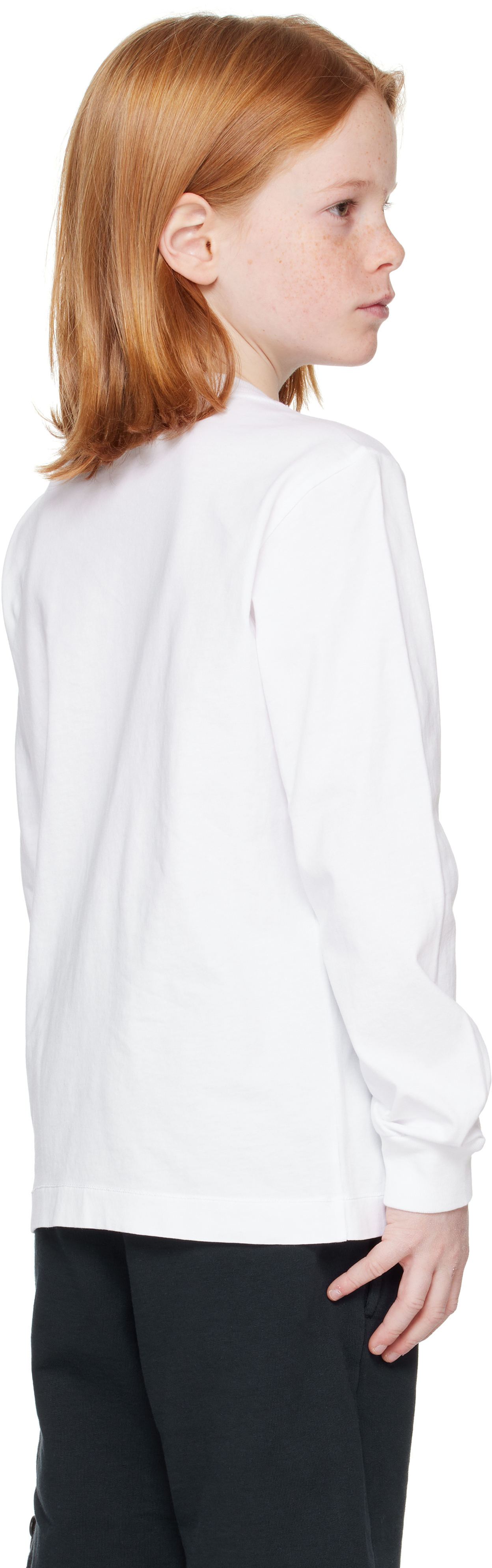 Stone Island Kids White 20447 30/1 Cotton Jersey T-shirt In V0001 White