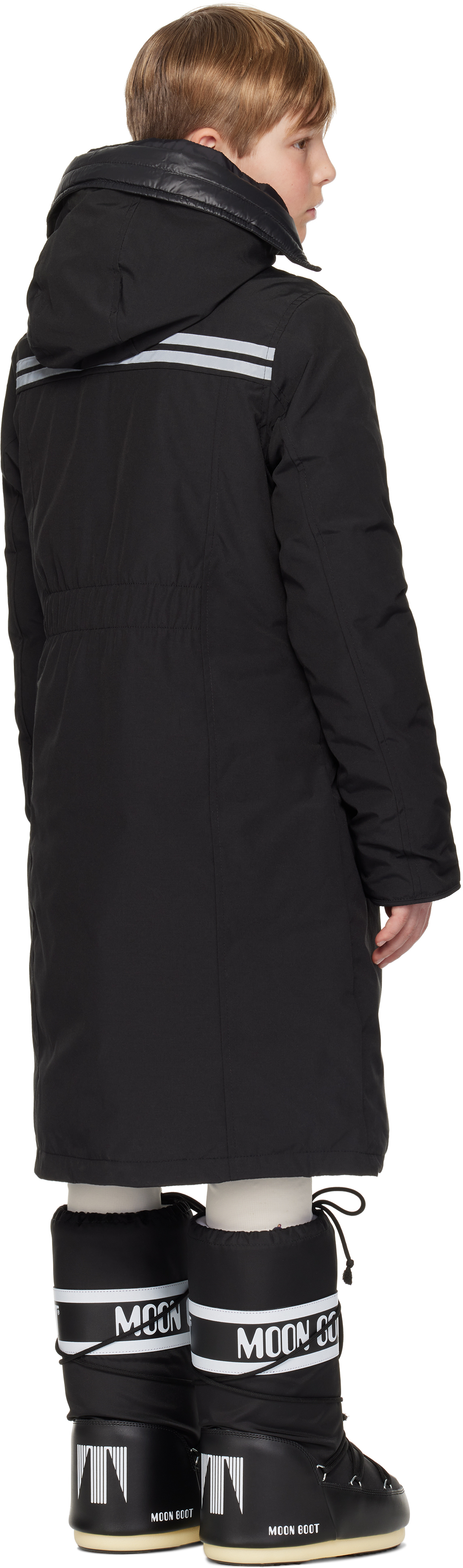 Canada Goose Big Kids Black Brittania Down Coat In 61 Black