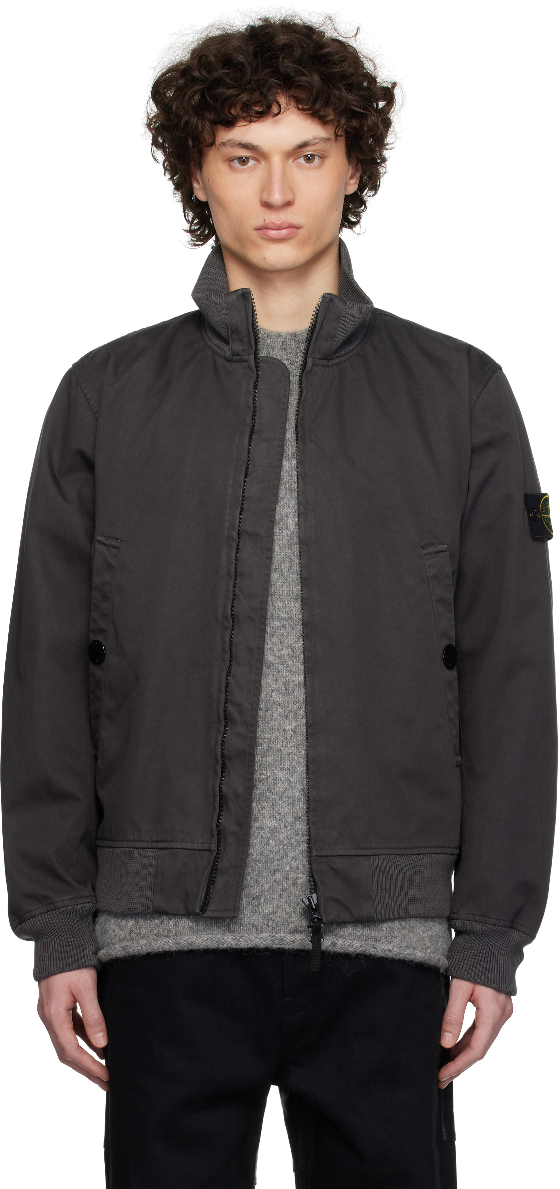 Stone Island × Supreme Stone Island/Supreme 1/4 Zip LS