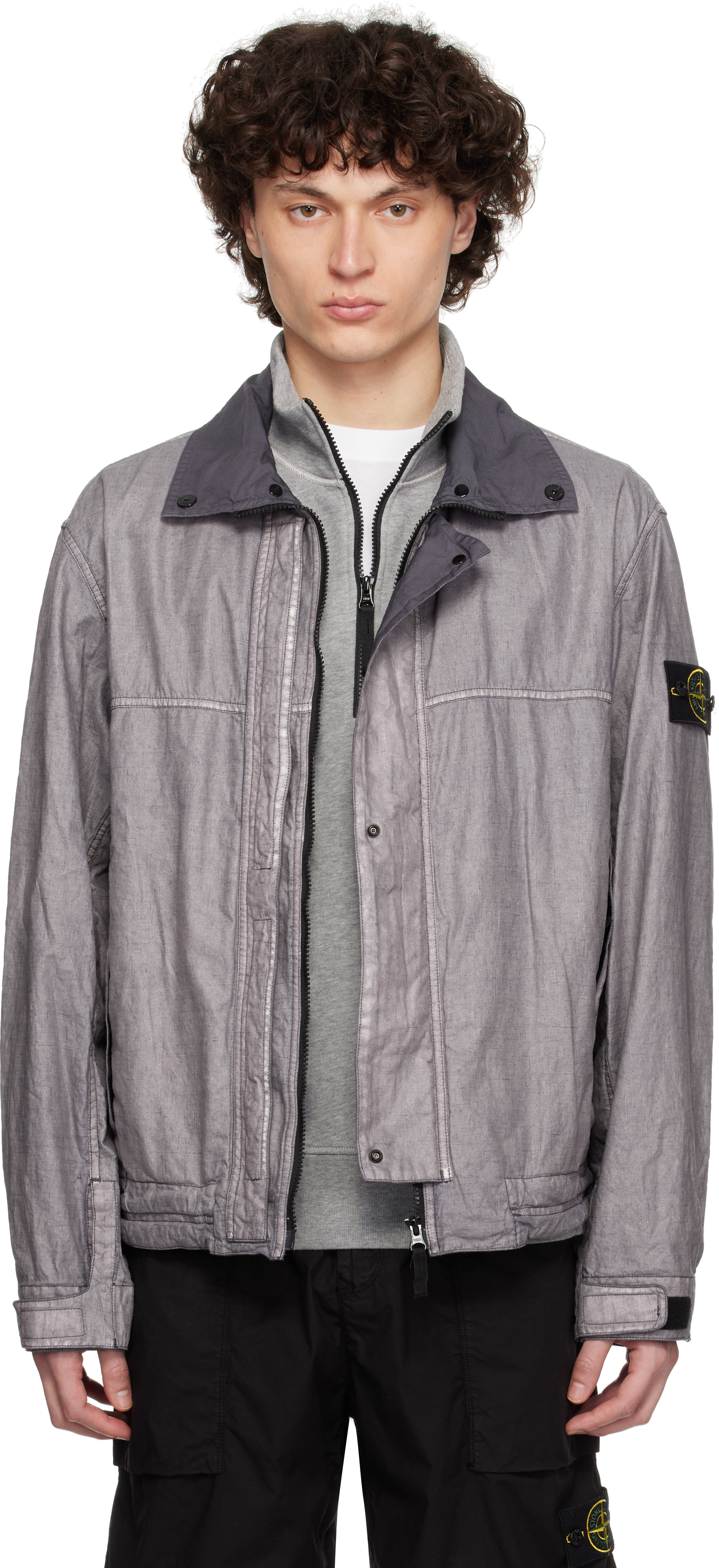 Stone Island × Supreme Supreme X Stone Island Quarter Zip LS