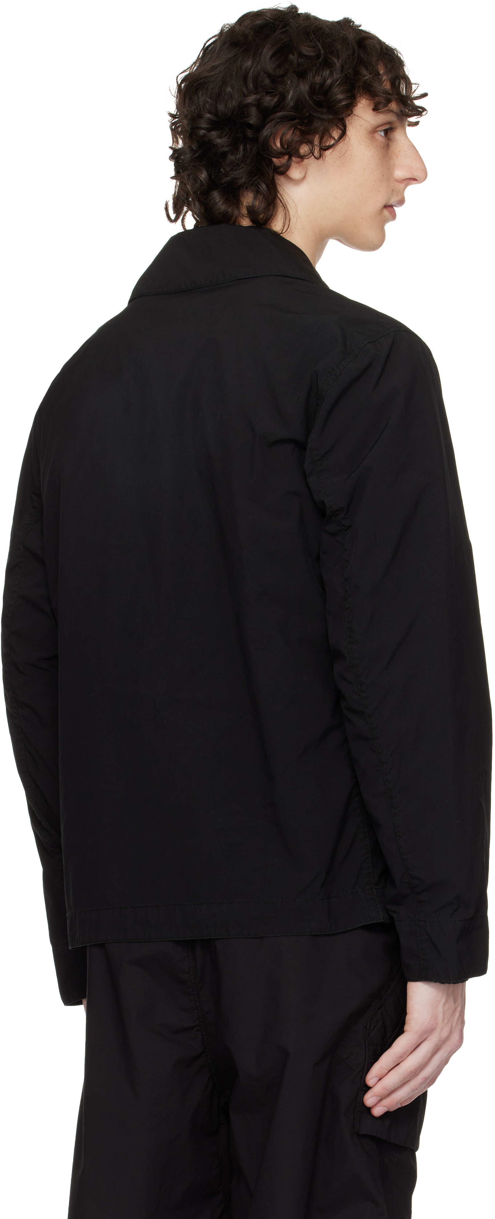 Stone Island Black Light Compact Touch Poly-tc Jacket