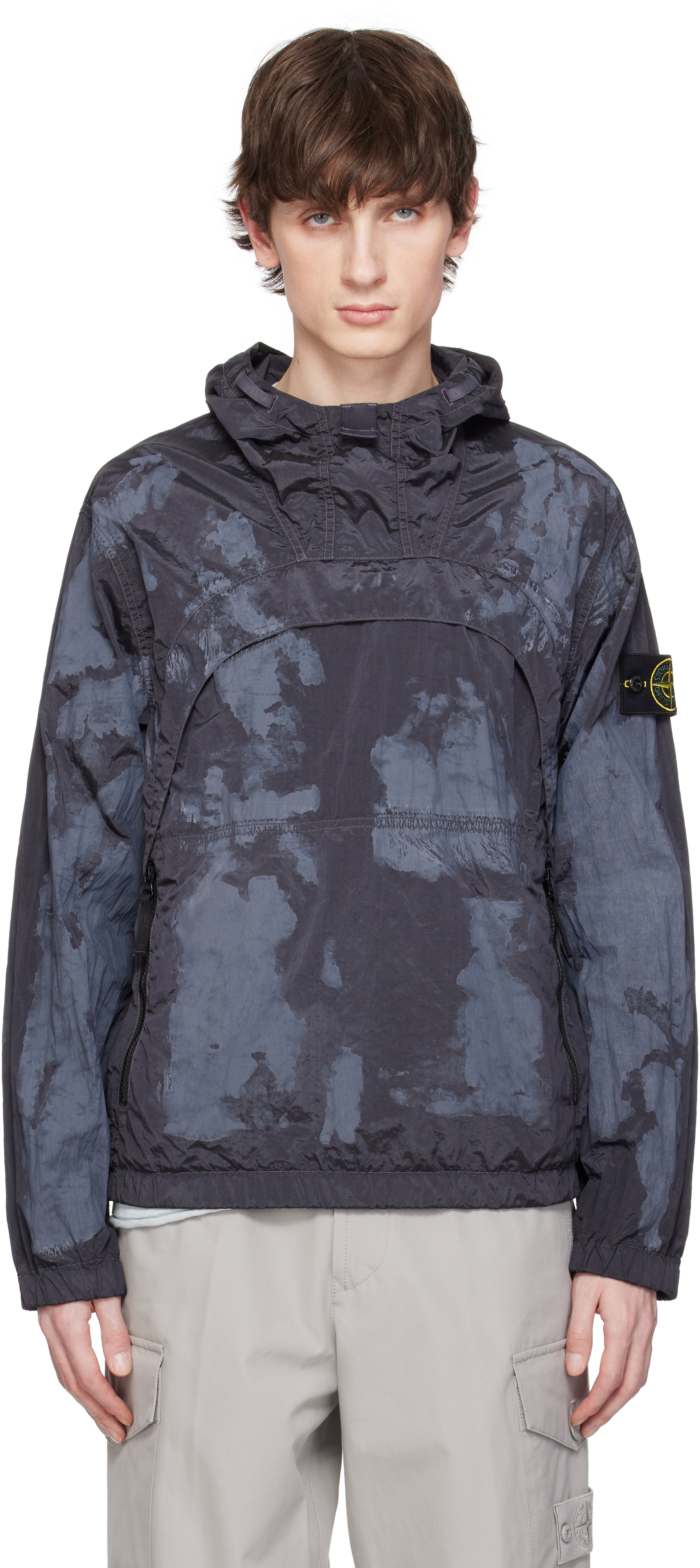 Stone  グレー ナイロンメタルジャケット 楽天市場】stone island ナイロンメタルの通販