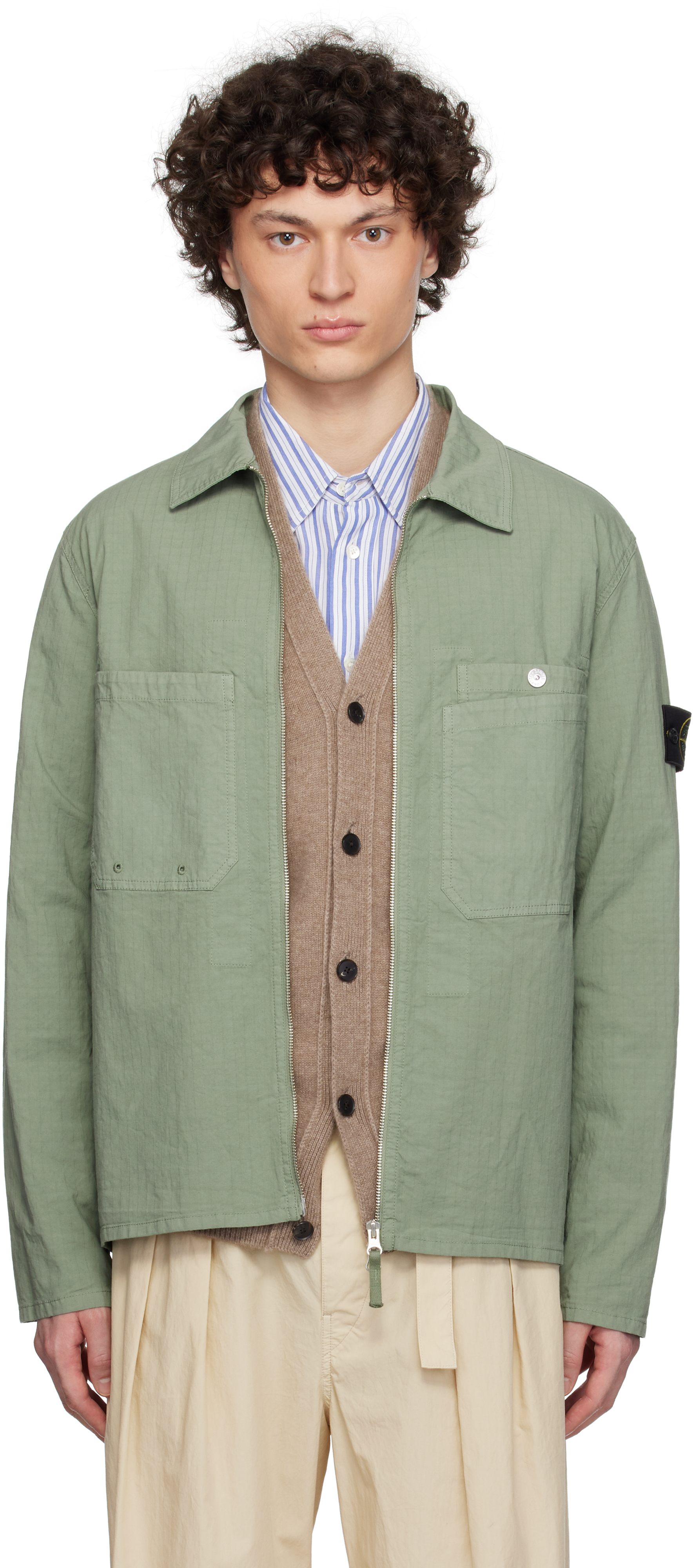 Green Mil-Spec Stretch Ripstop-TC Jacket