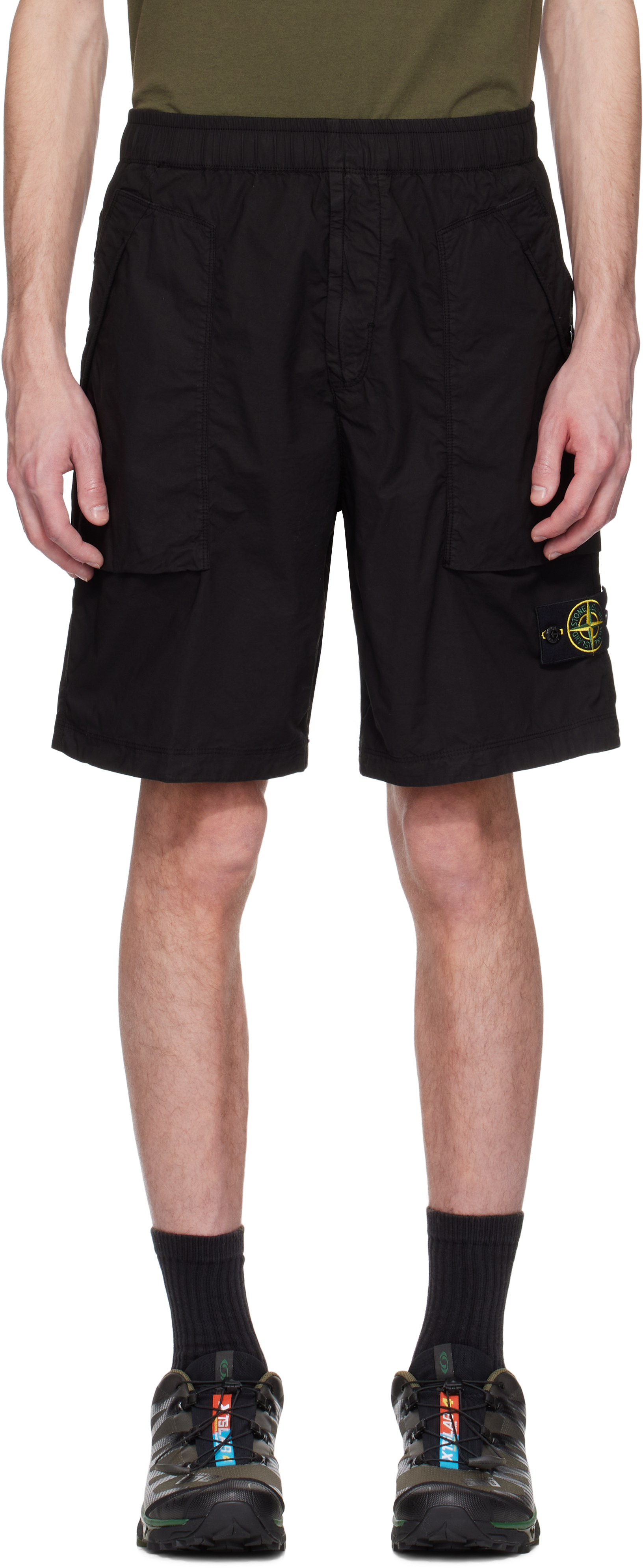 STONE  ショートパンツ Stone Island メンズ ショートパンツ | SSENSE 日本
