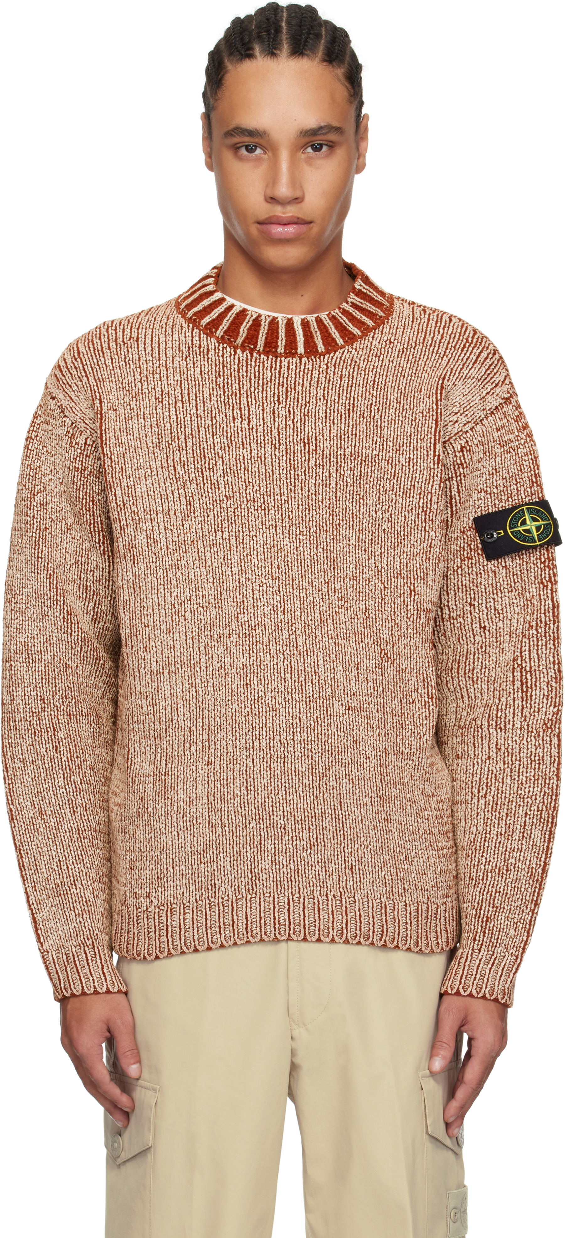 Stone Island メンズ クルーネックセーター | SSENSE 日本 Stone Island メンズ クルーネックセーター | SSENSE 日本