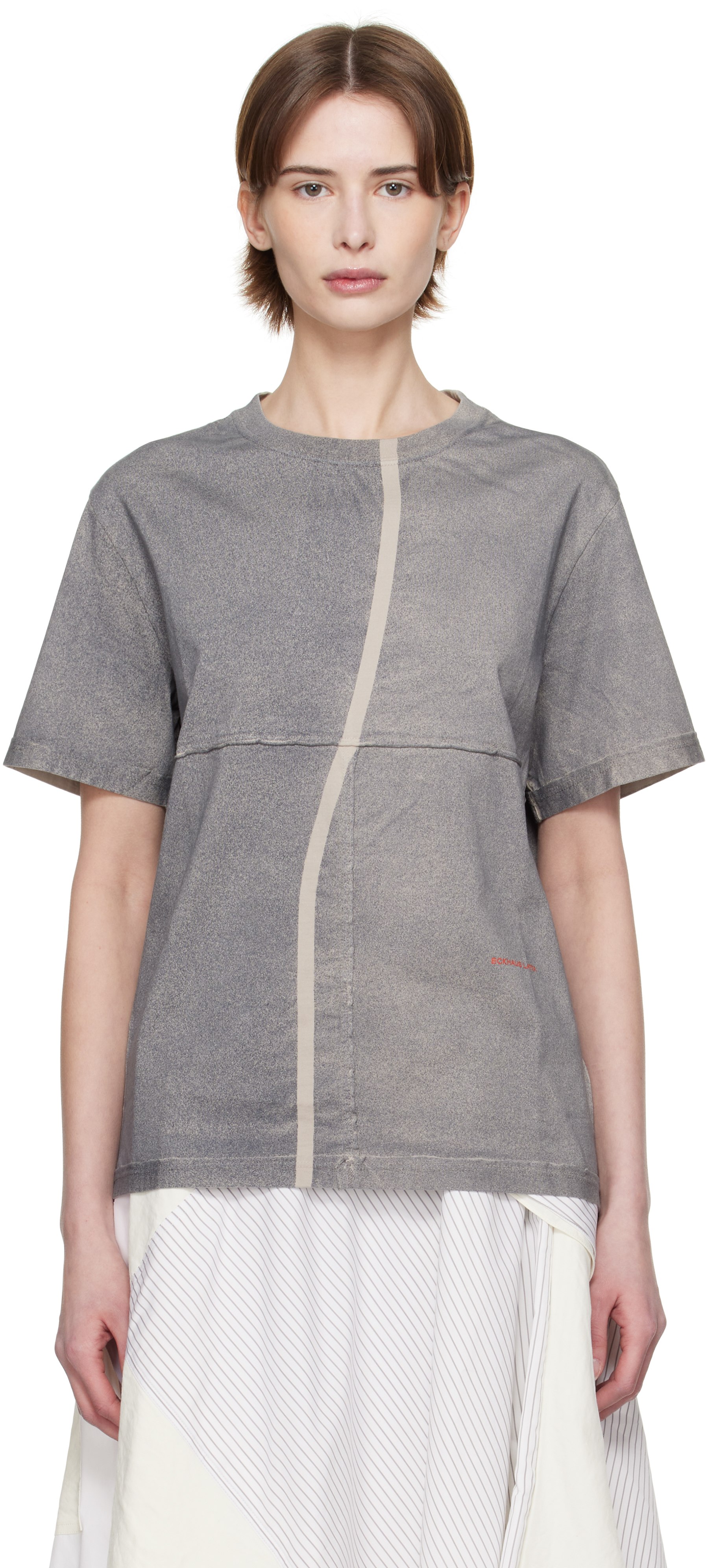 Gray Lapped T-shirt