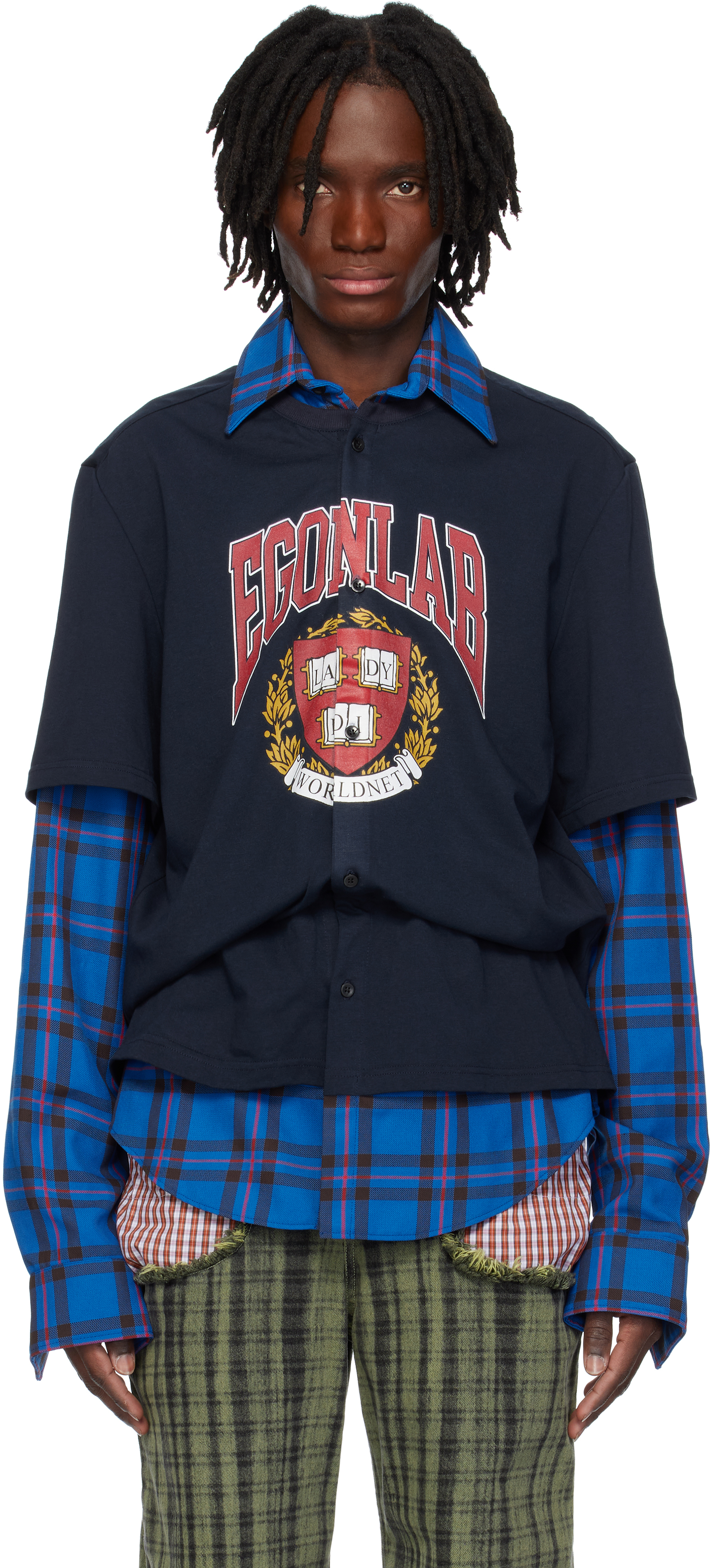 EGONlab: マルチカラー Worldnetエディション Elliot T-shirt シャツ