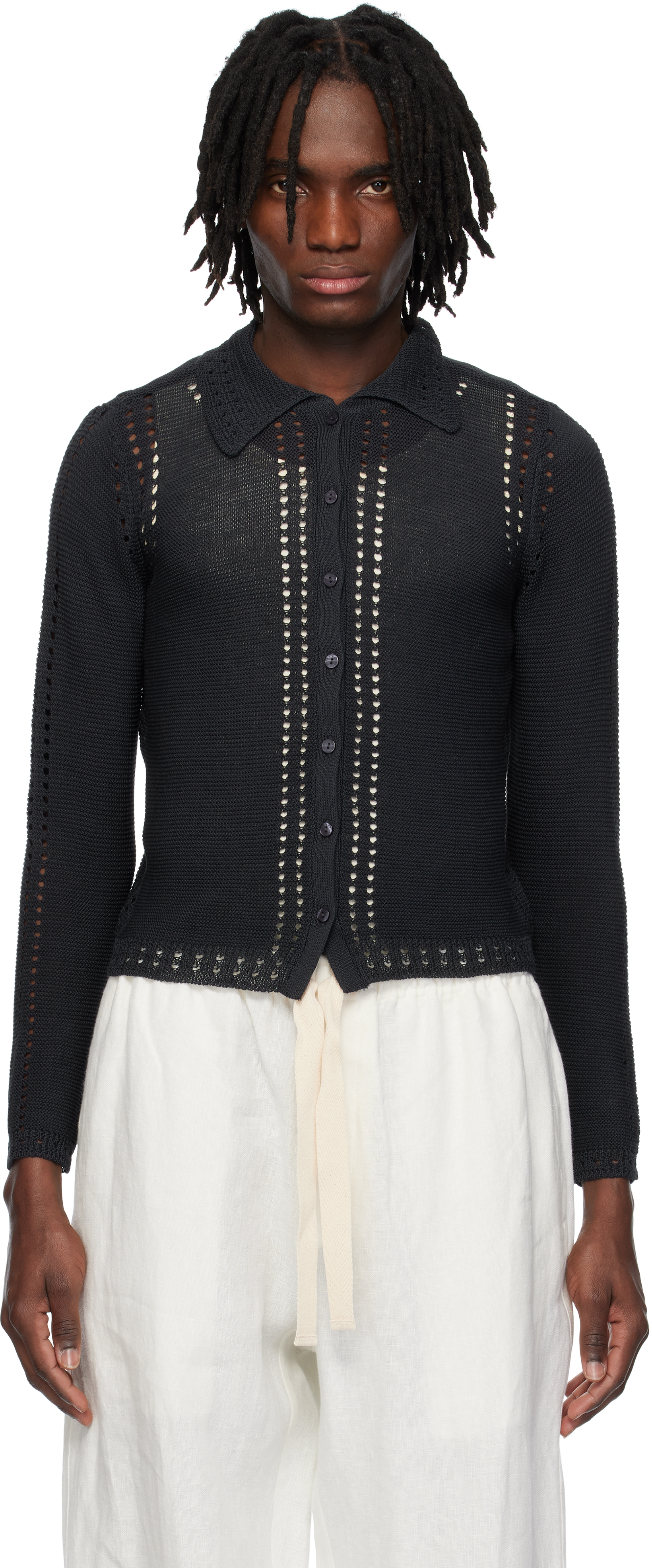 Navy Sol Cardigan