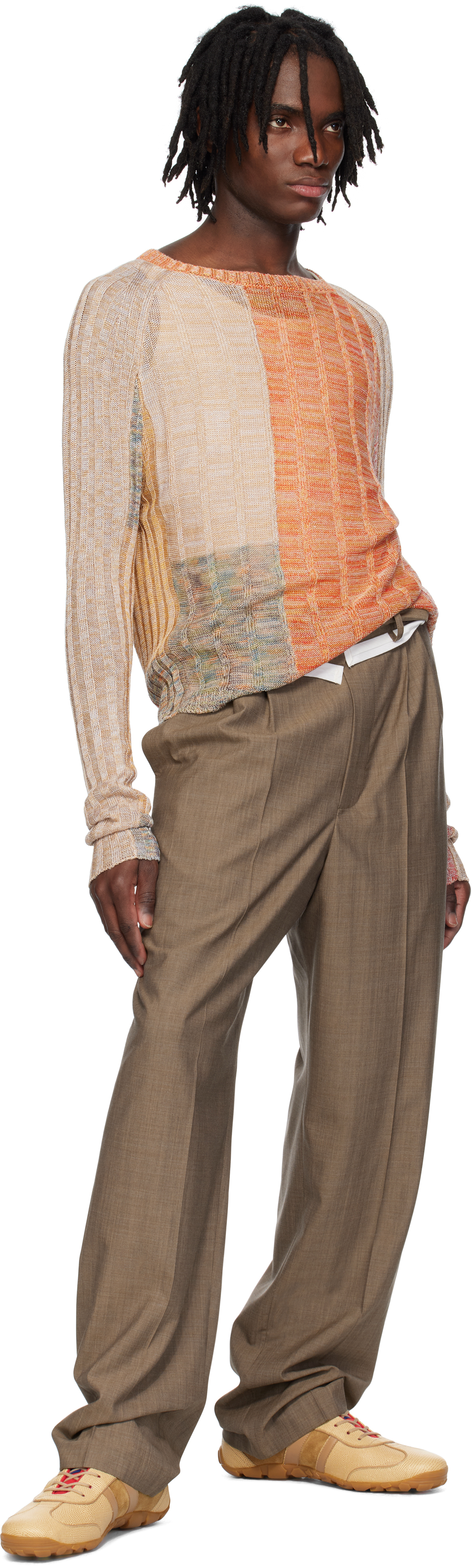Eckhaus Latta Reef Symphony Sweater In Reef