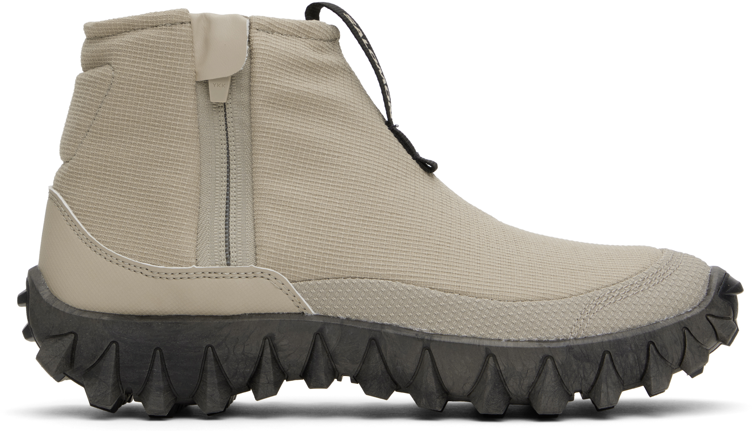 Gray Snowclog Mid Sneakers