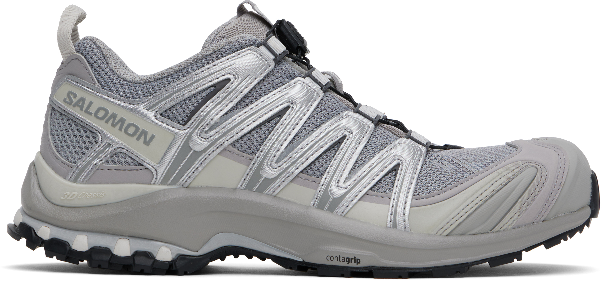 Gray & Silver XA Pro 3D Sneakers