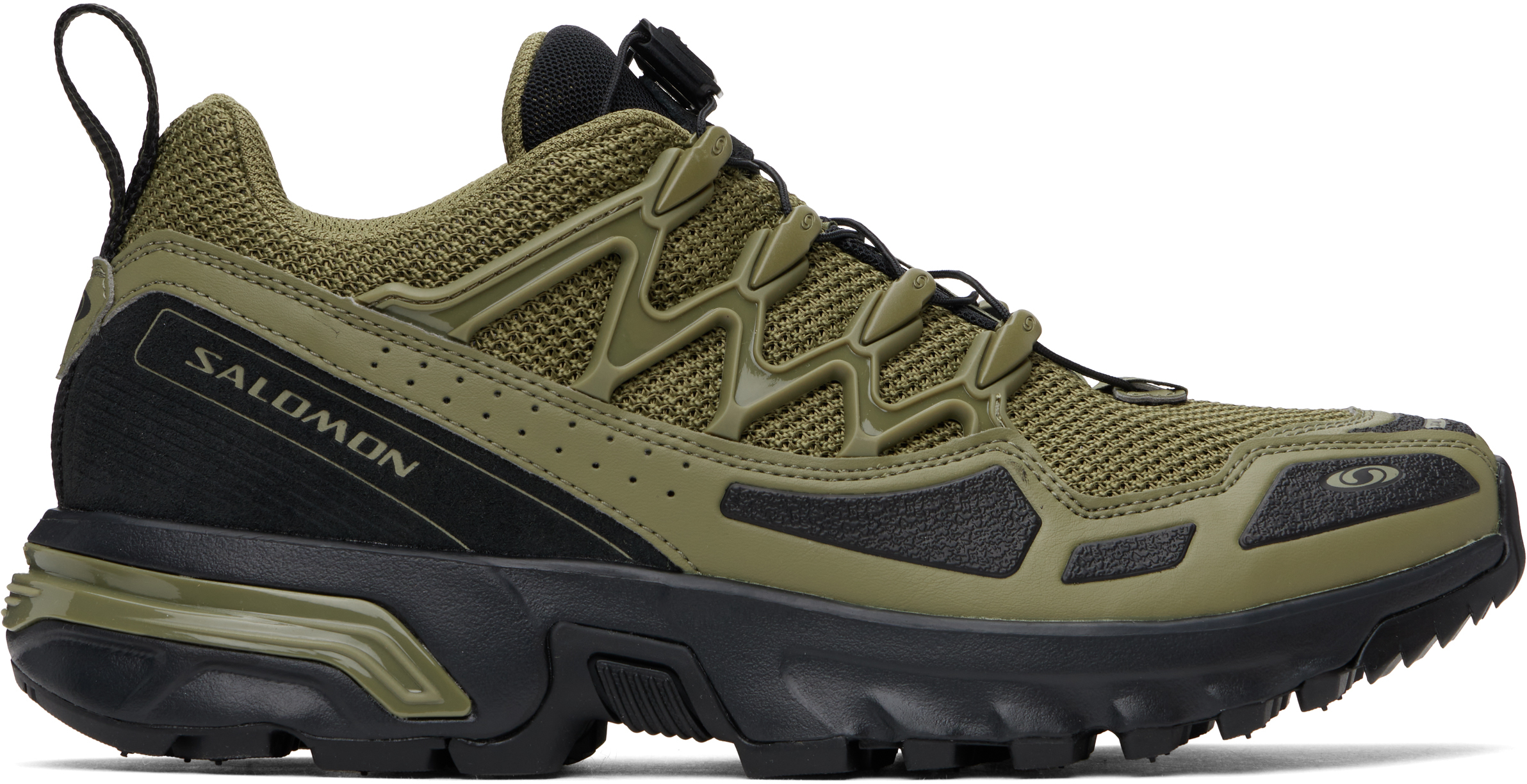 【関税込み】Salomon カーキ ACS + Seasonal スニーカー Khaki ACS + Seasonal Sneakers by Salomon on Sale
