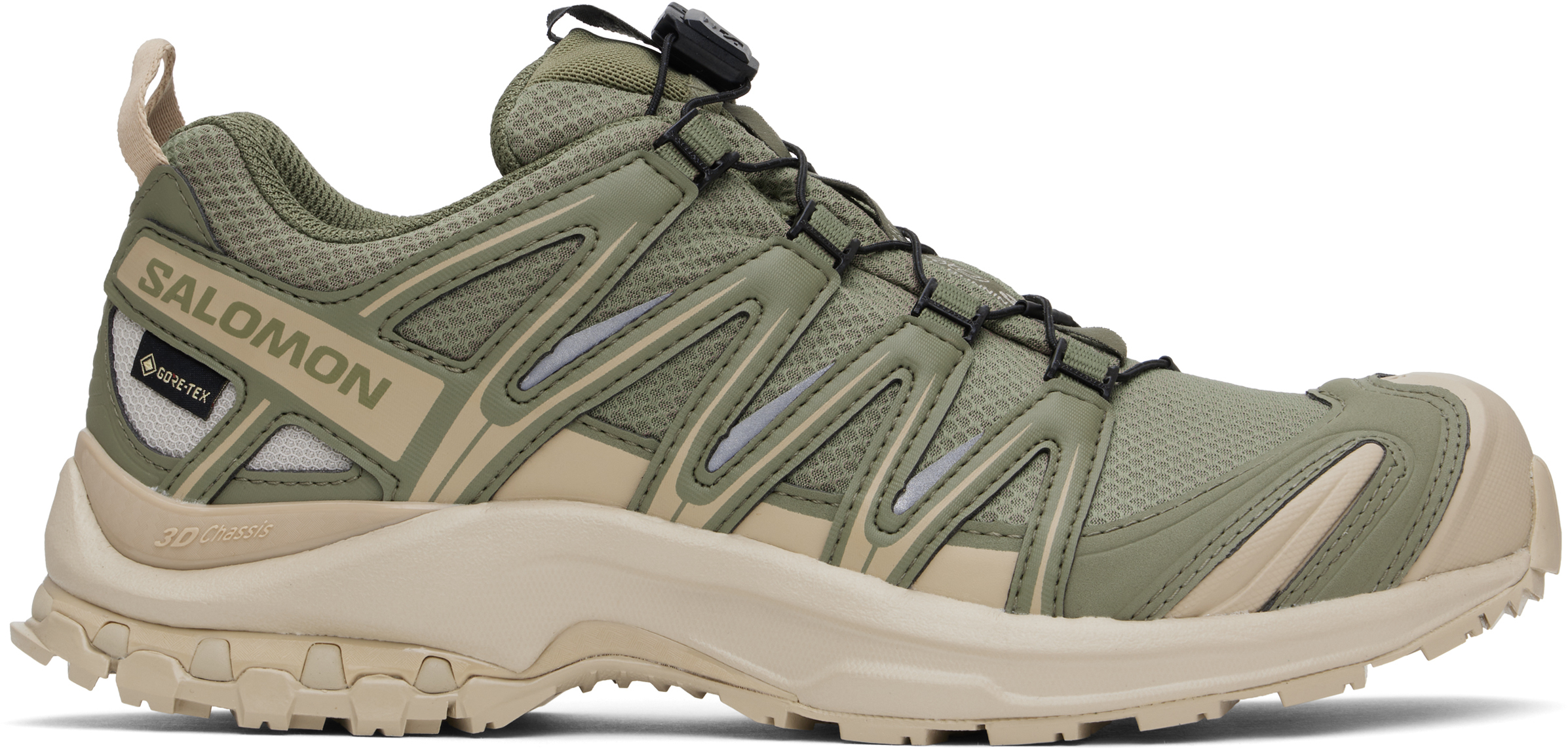 Salomon: カーキ XA Pro 3D GORE-TEX スニーカー | SSENSE 日本