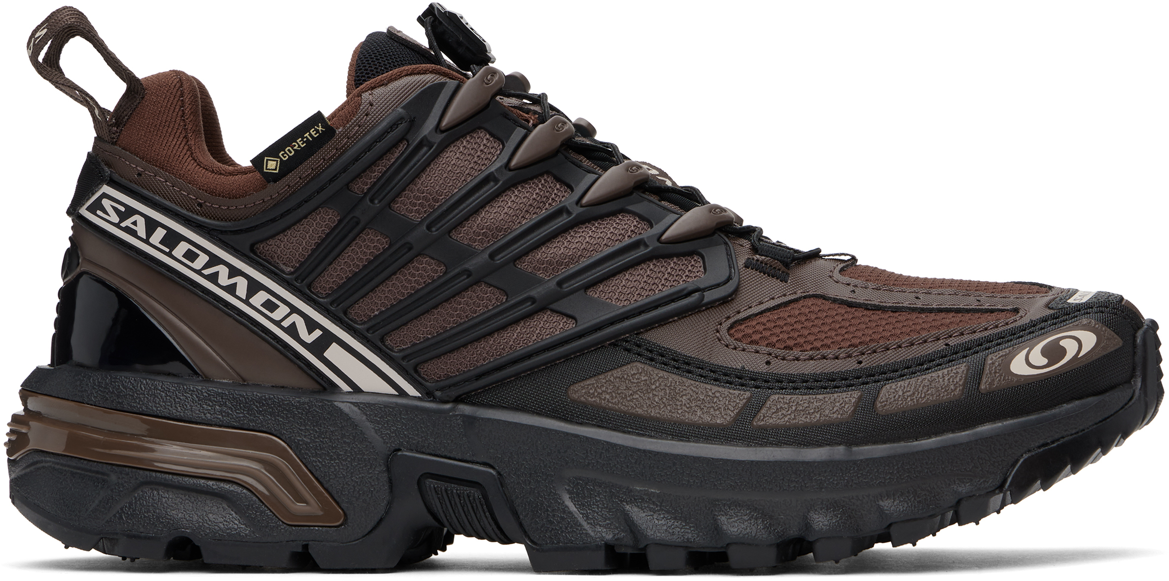 【関税込み】Salomon ブラウン ACS PRO GORE-TEX スニーカー セール】＜Salomon＞ ACS PRO GORE-TEX ブラウン/スニーカー